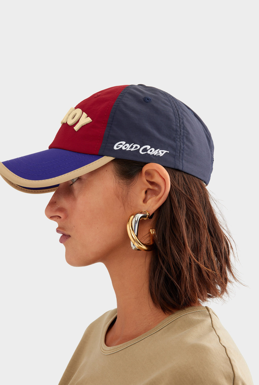 Gold Coast Colour Block Cap - Multi
