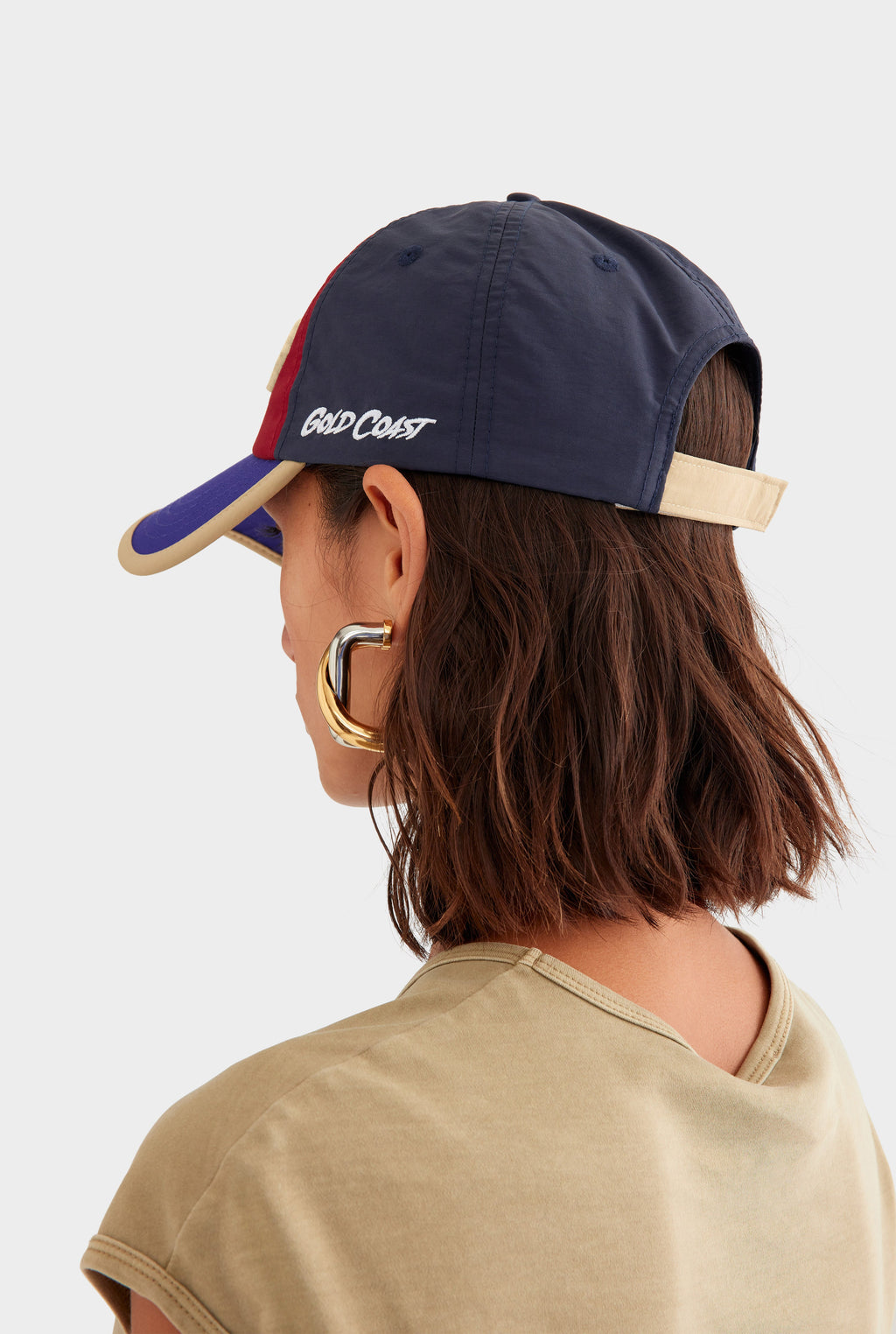 Gold Coast Colour Block Cap - Multi