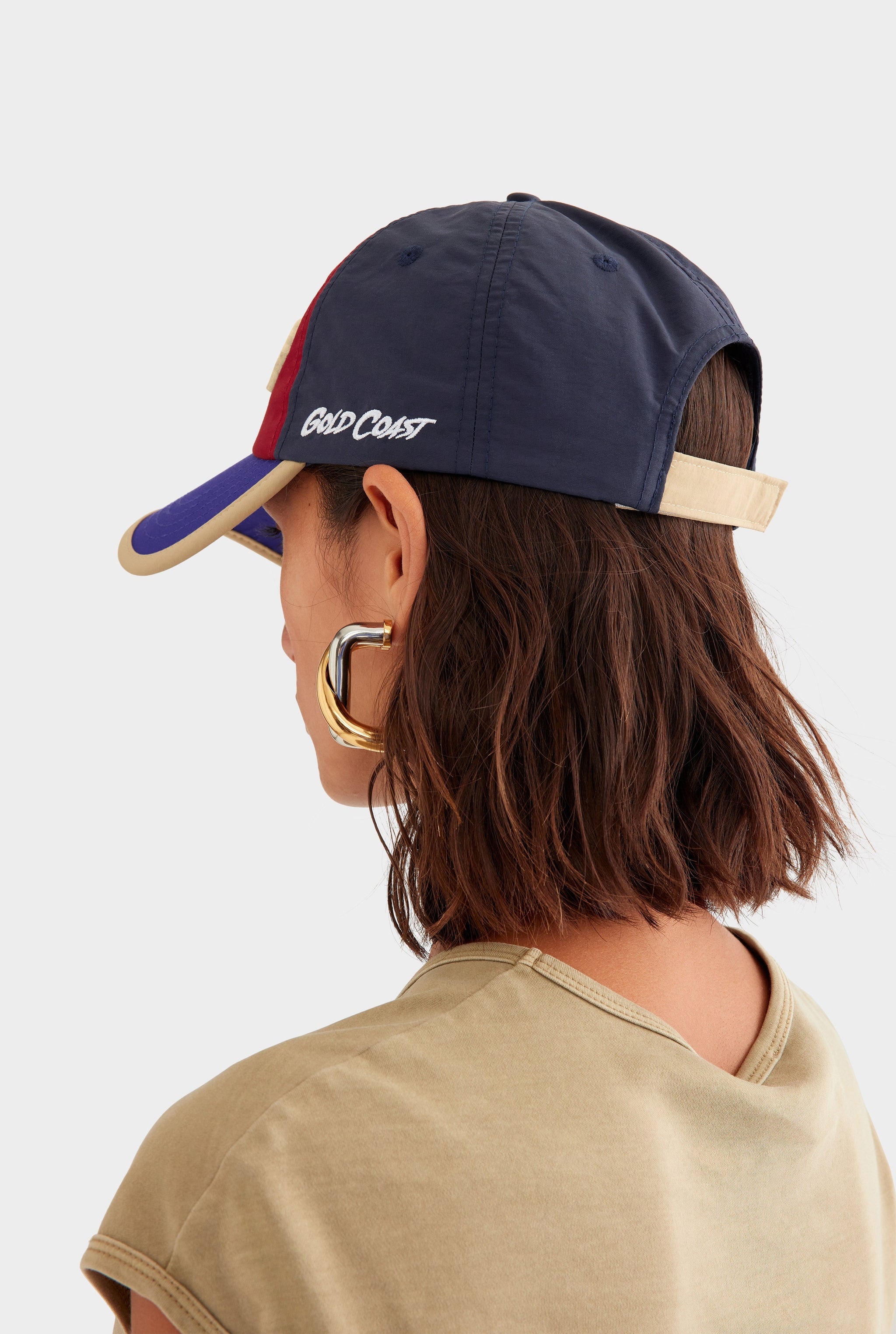 Gold Coast Colour Block Cap - Multi