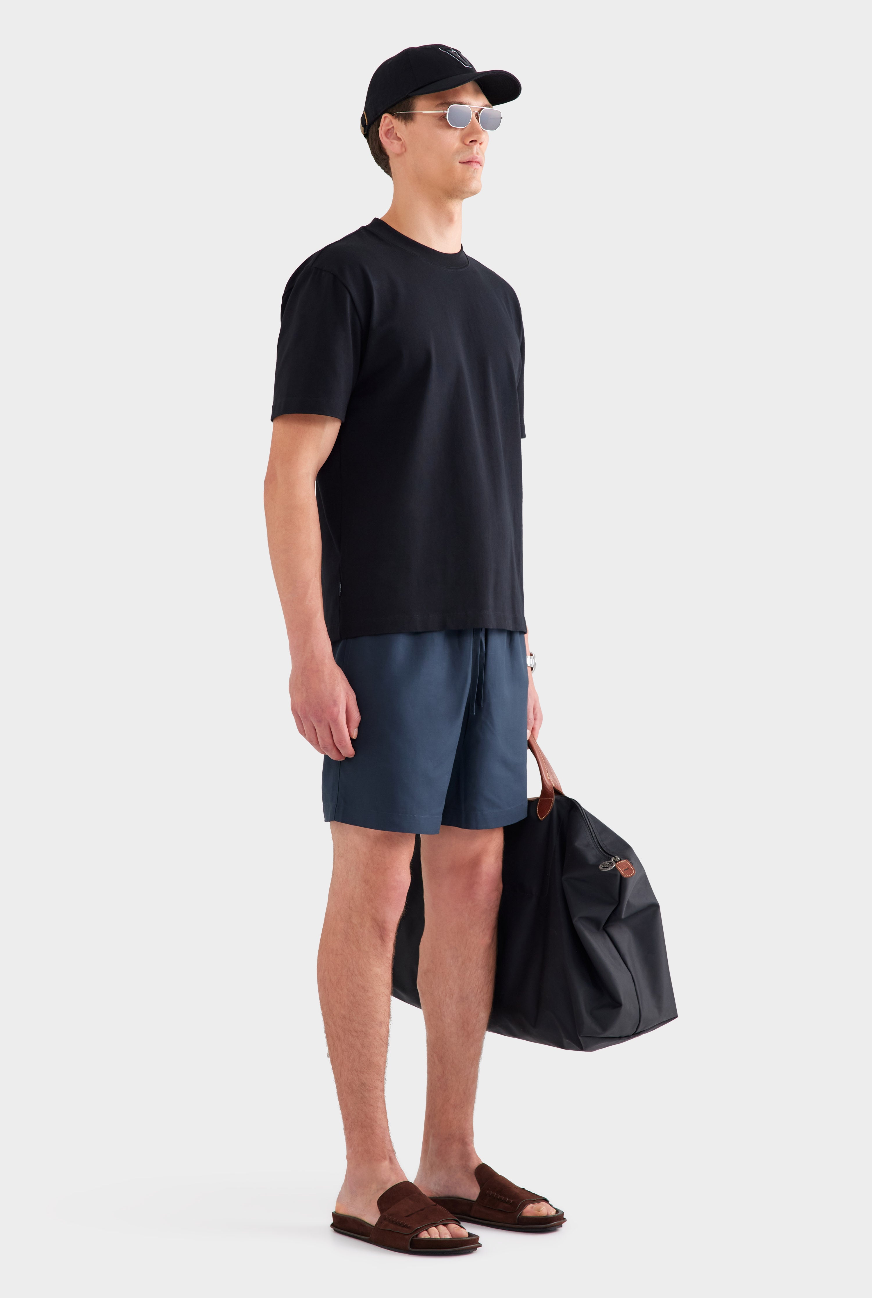 Heavy Weight Standard Cotton T Shirt - Black