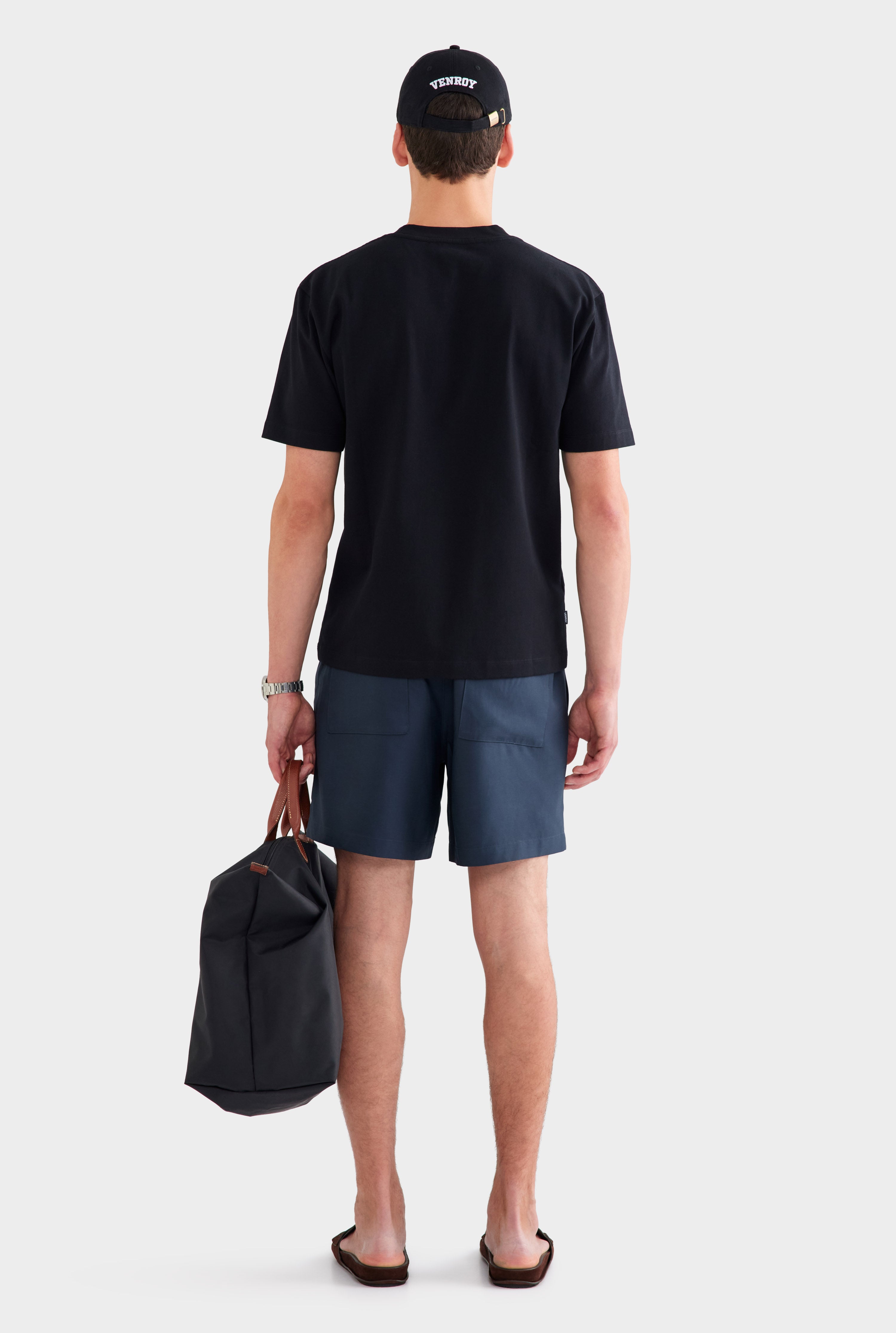 Heavy Weight Standard Cotton T Shirt - Black