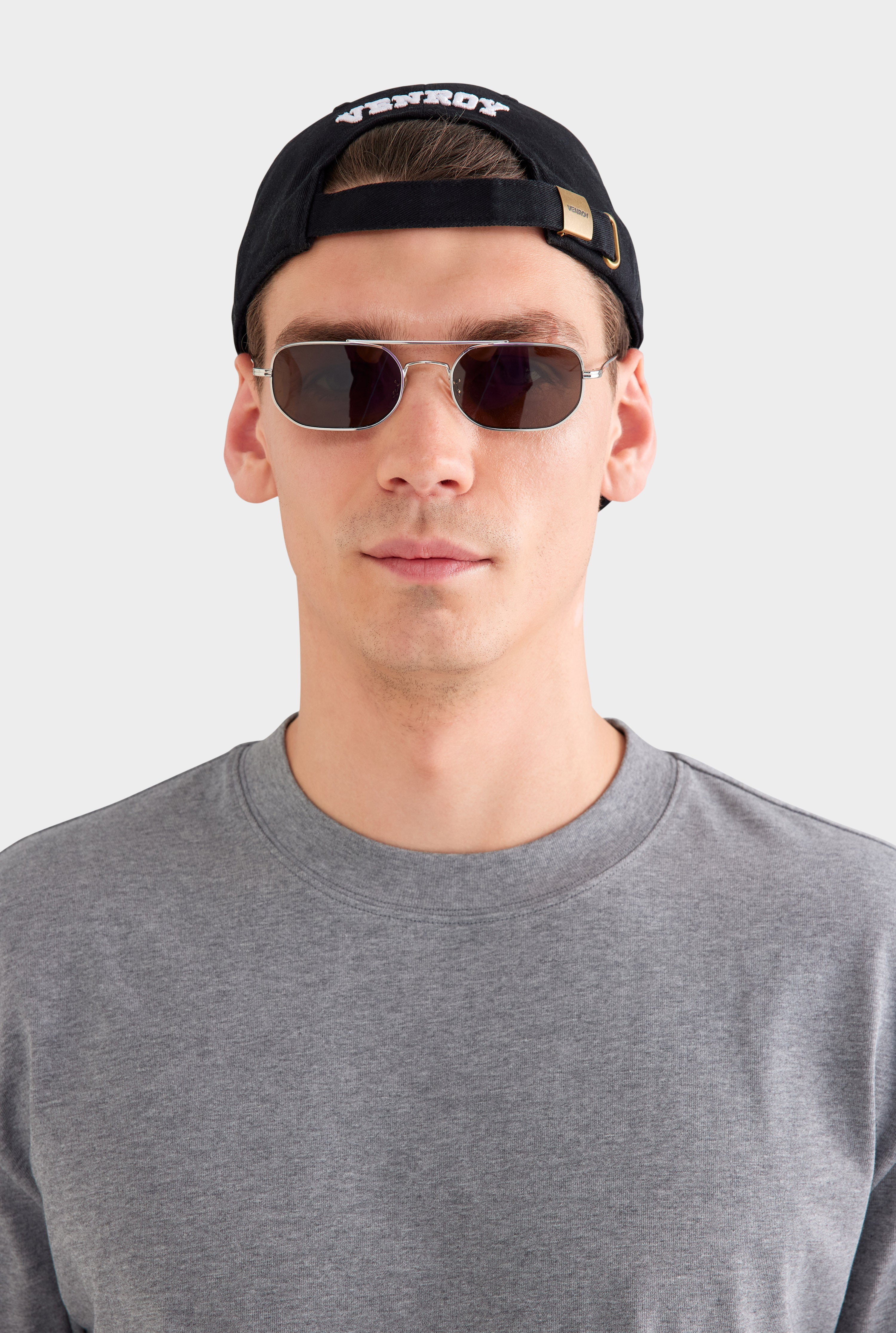 Heavy Weight Standard Cotton T Shirt - Dark Grey Marl