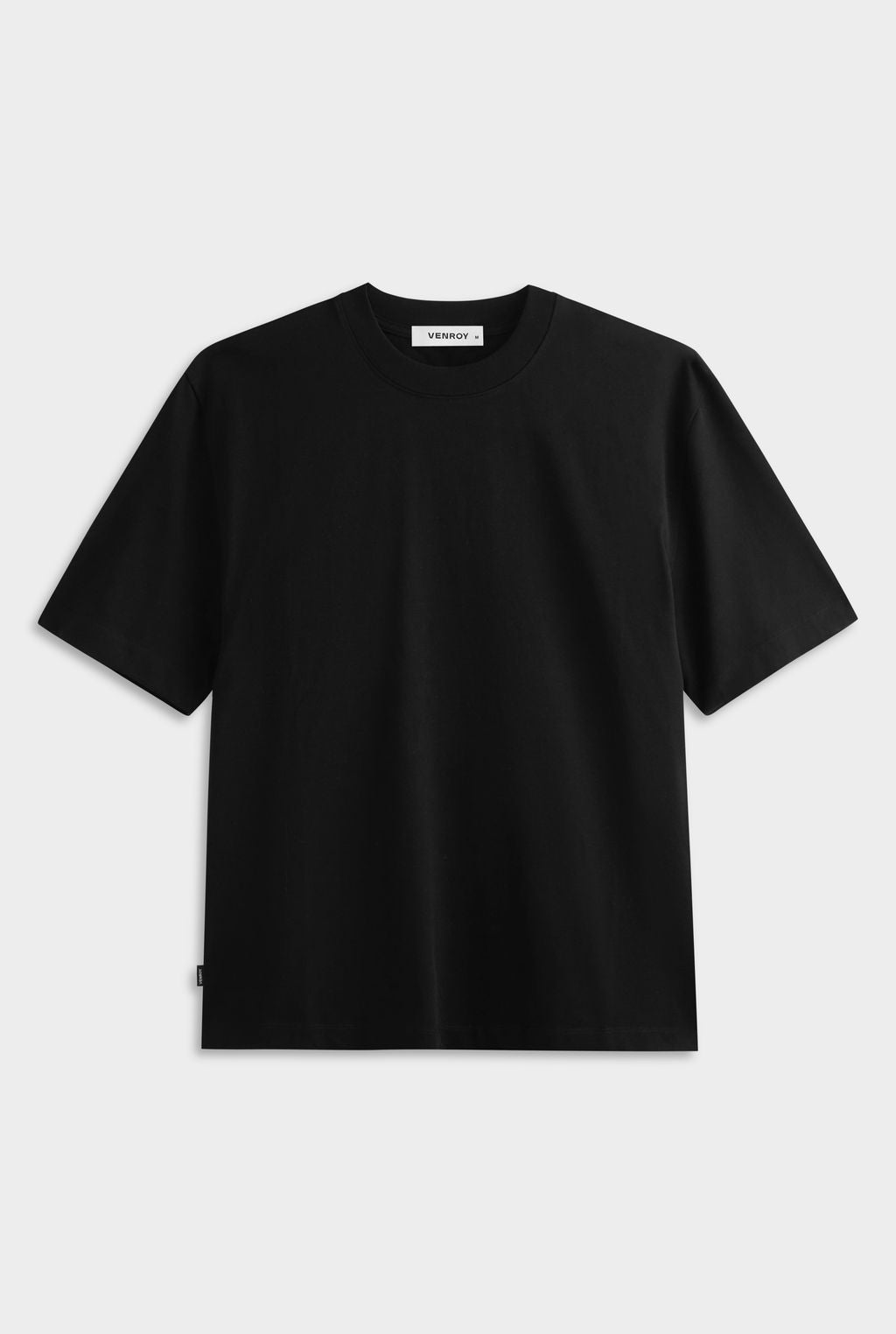 Heavy Weight Standard Cotton T Shirt - Black