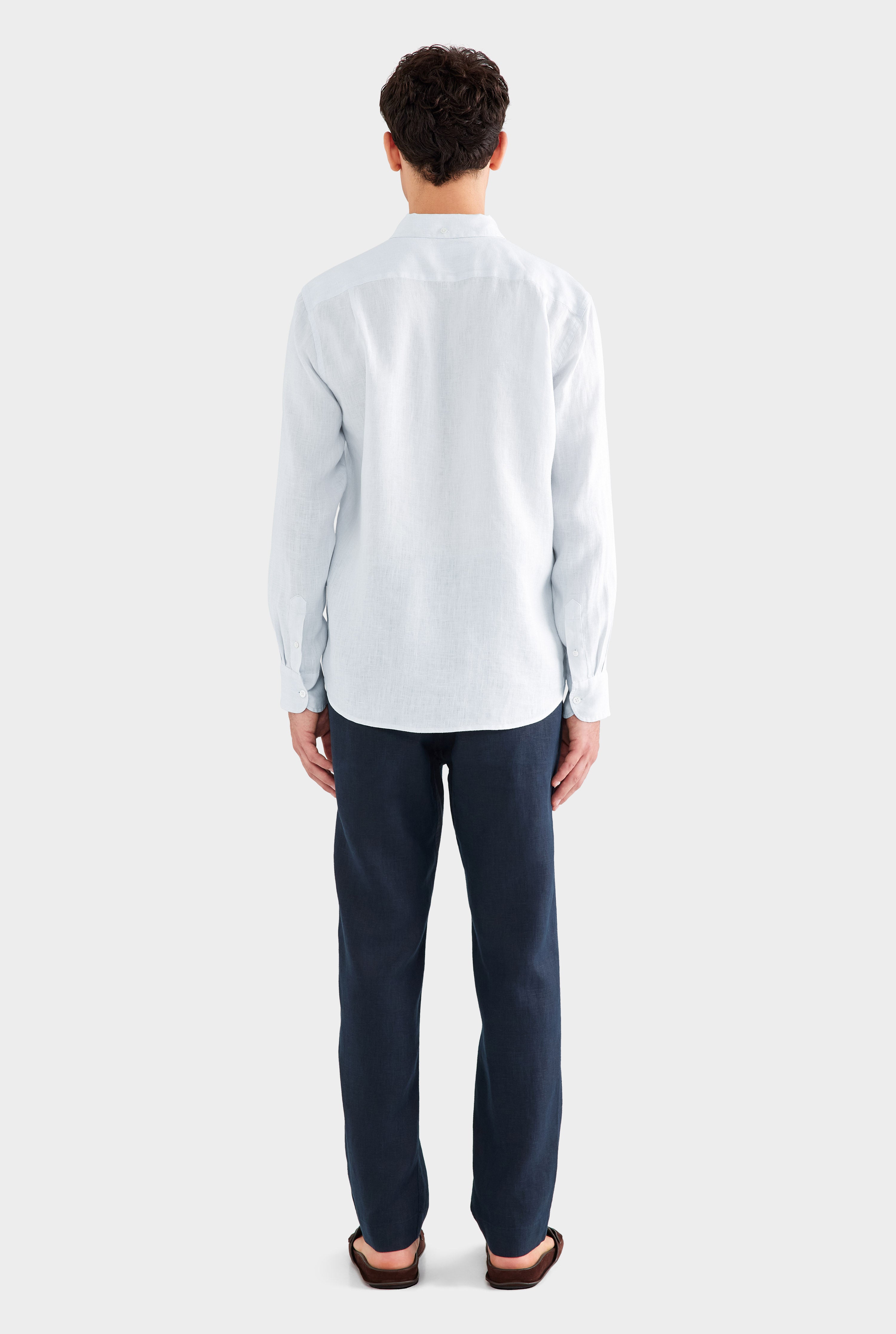 Linen Shirt - Light Blue