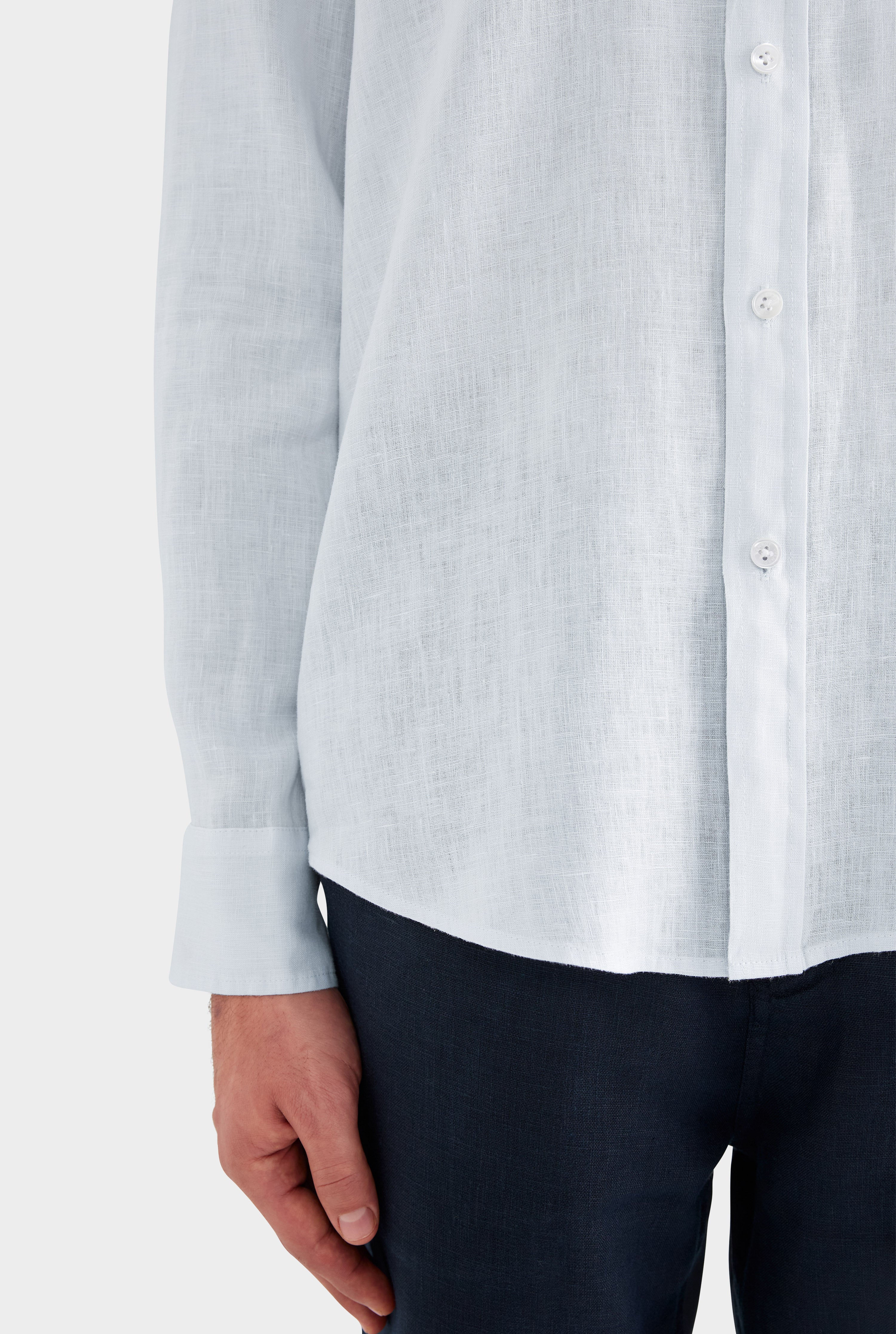 Linen Shirt - Light Blue