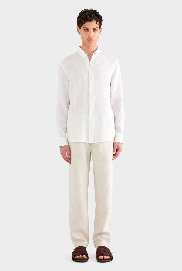 Linen Shirt - White