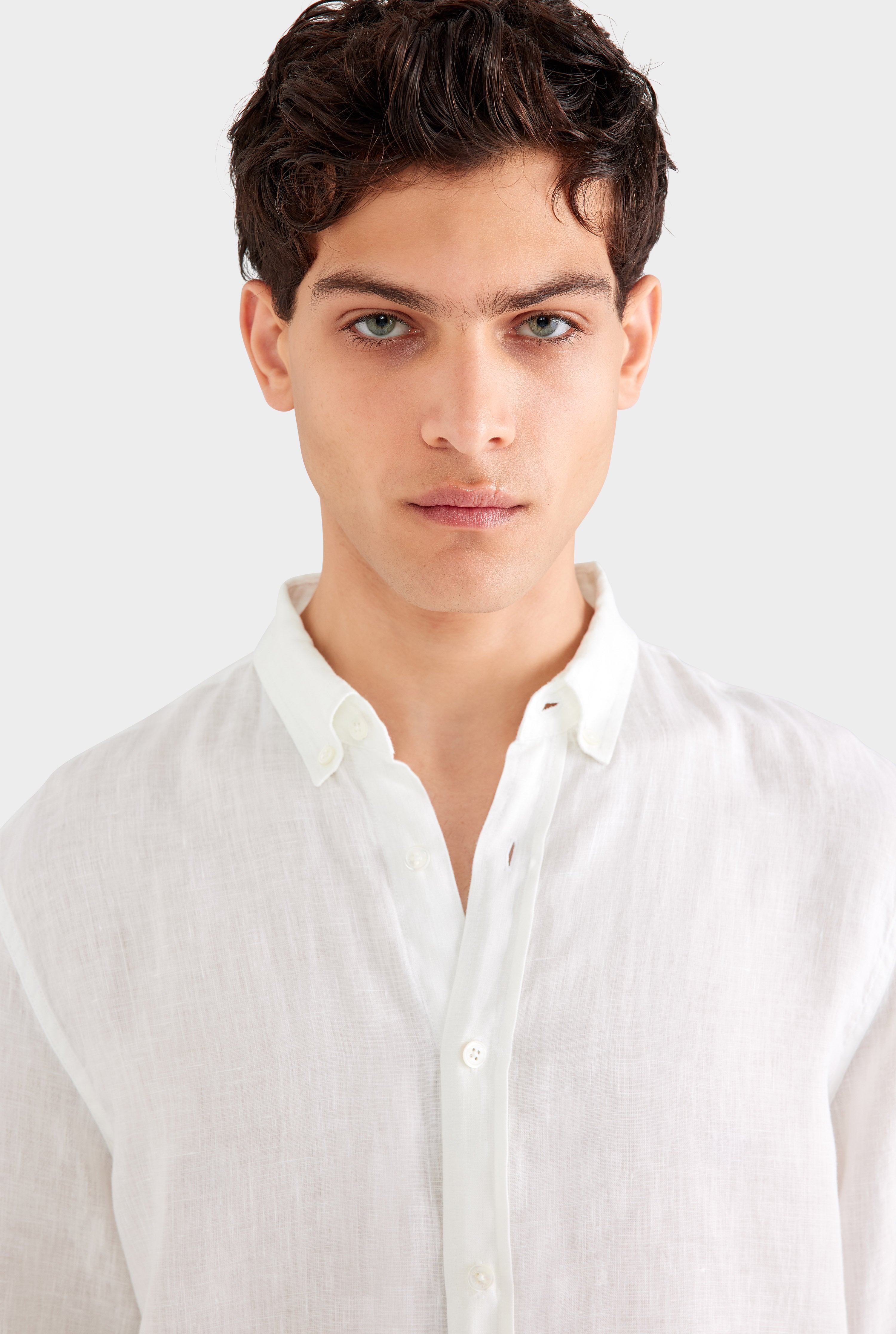 Linen Shirt - White