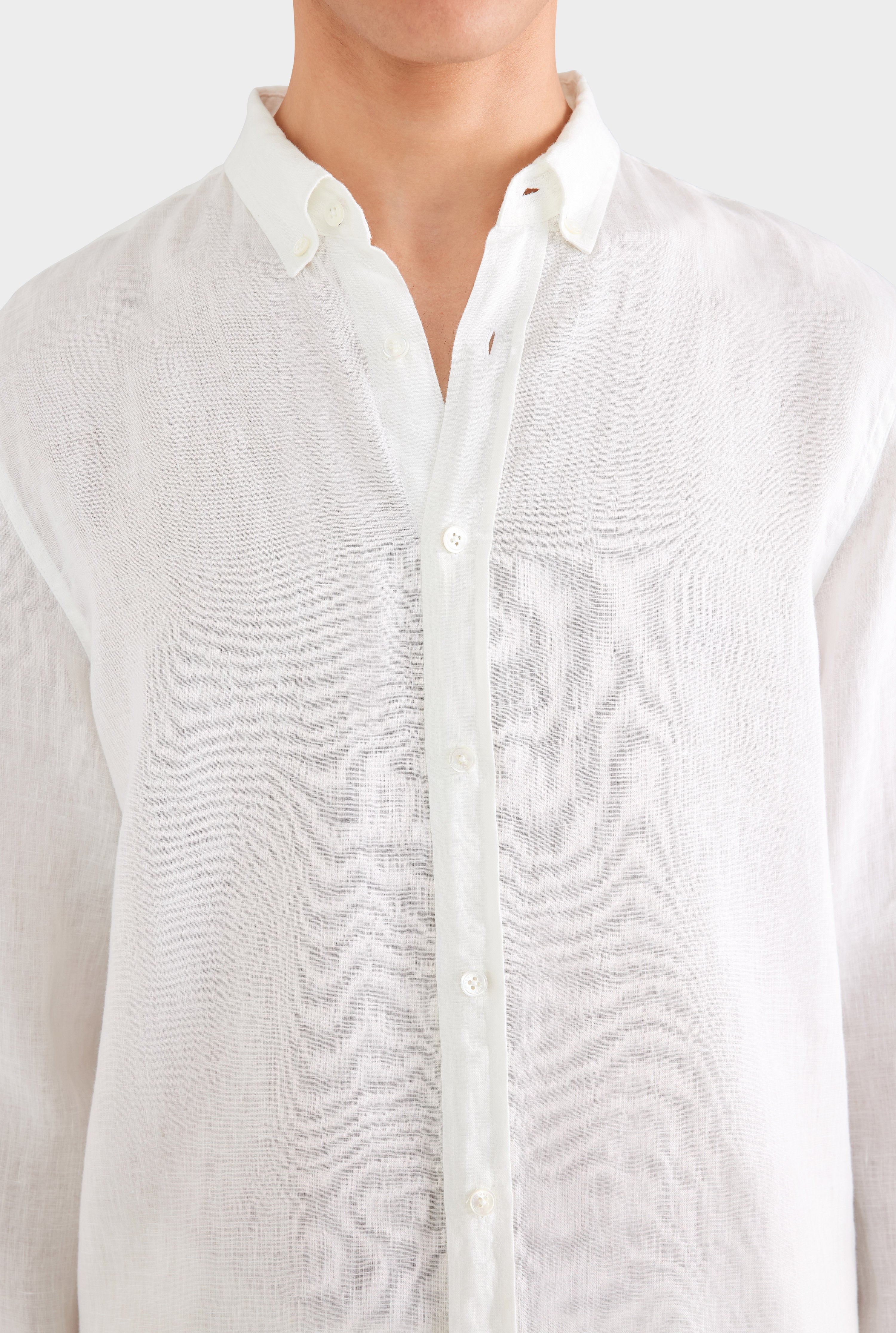 Linen Shirt - White