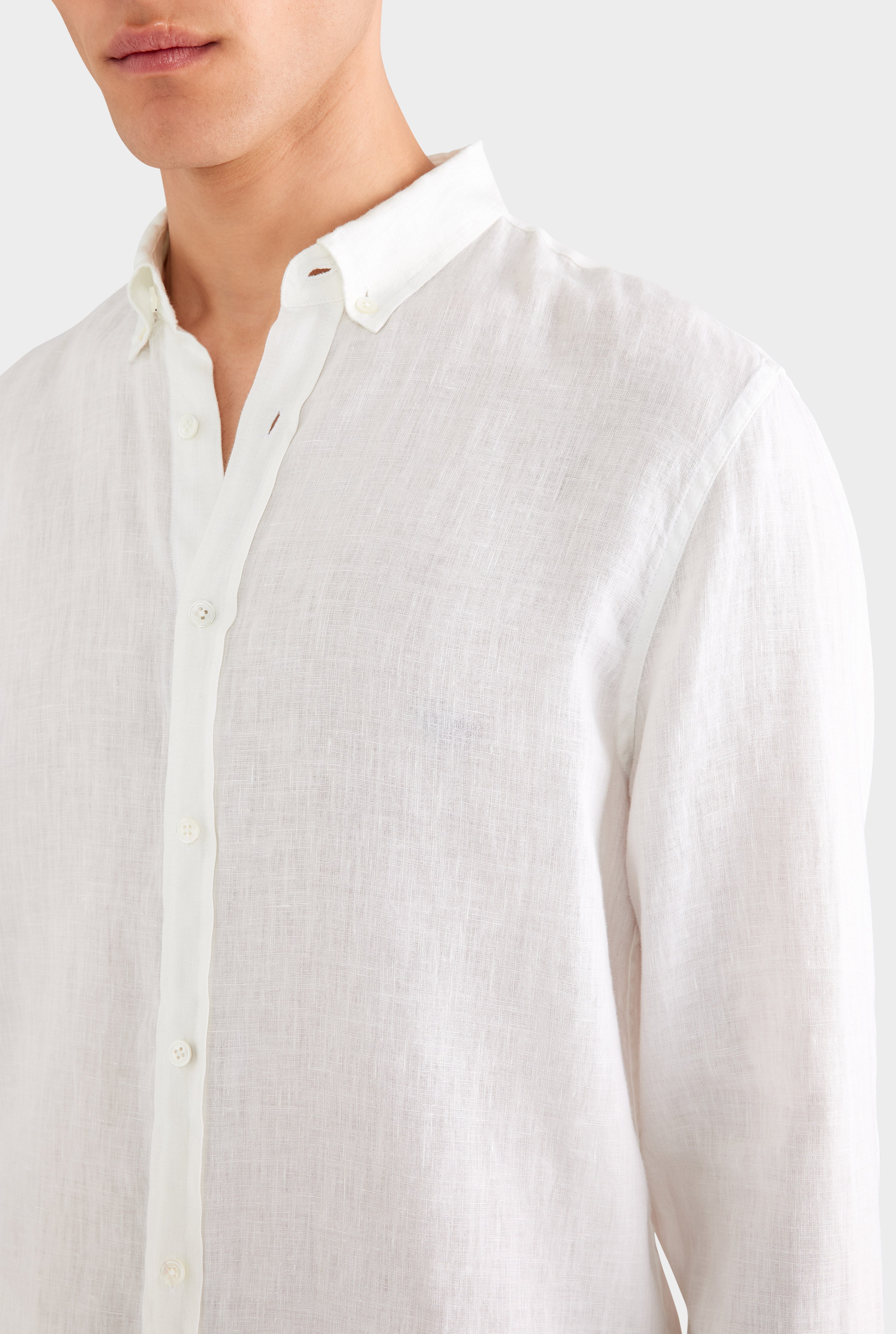 Linen Shirt - White