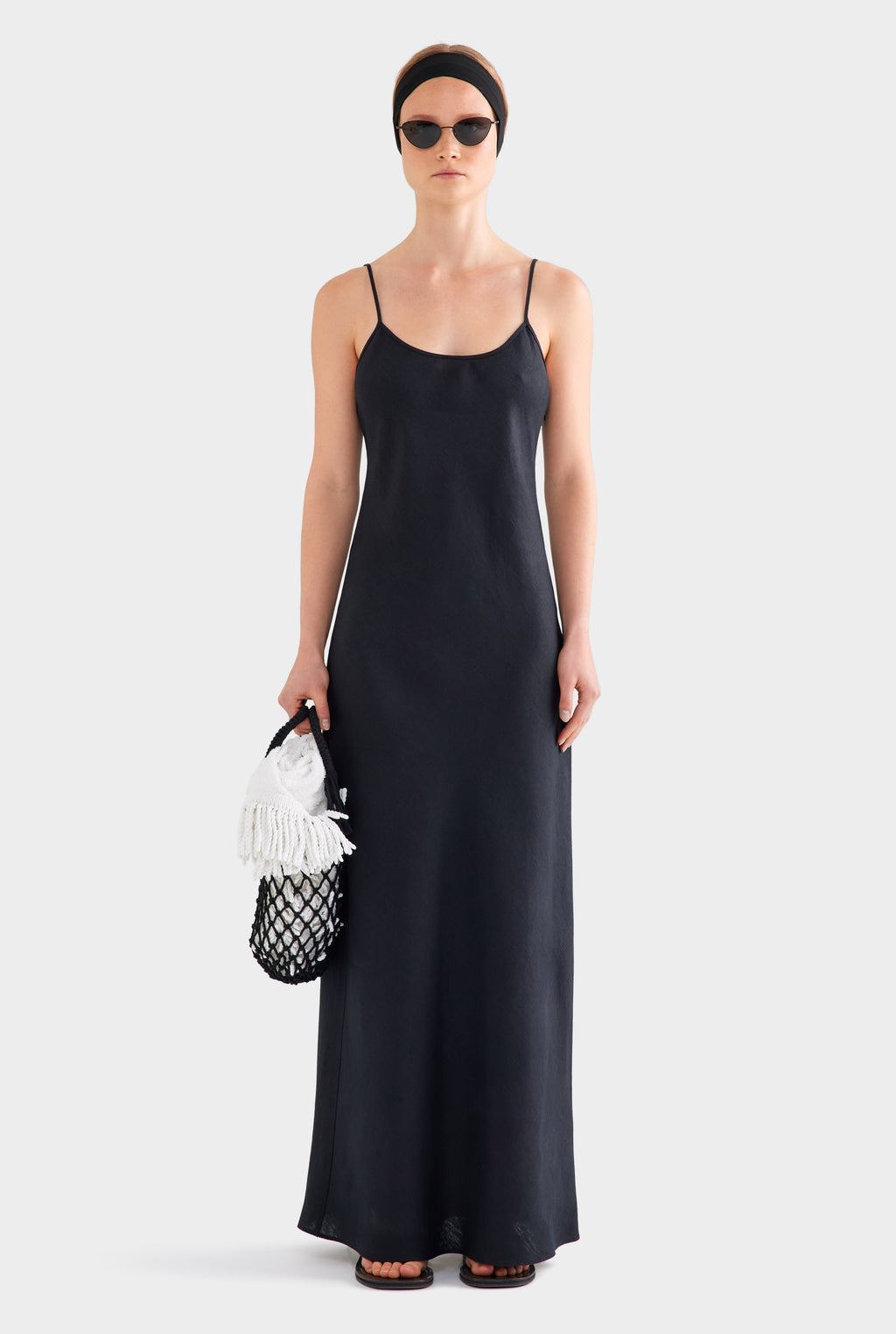 Linen Slip Dress