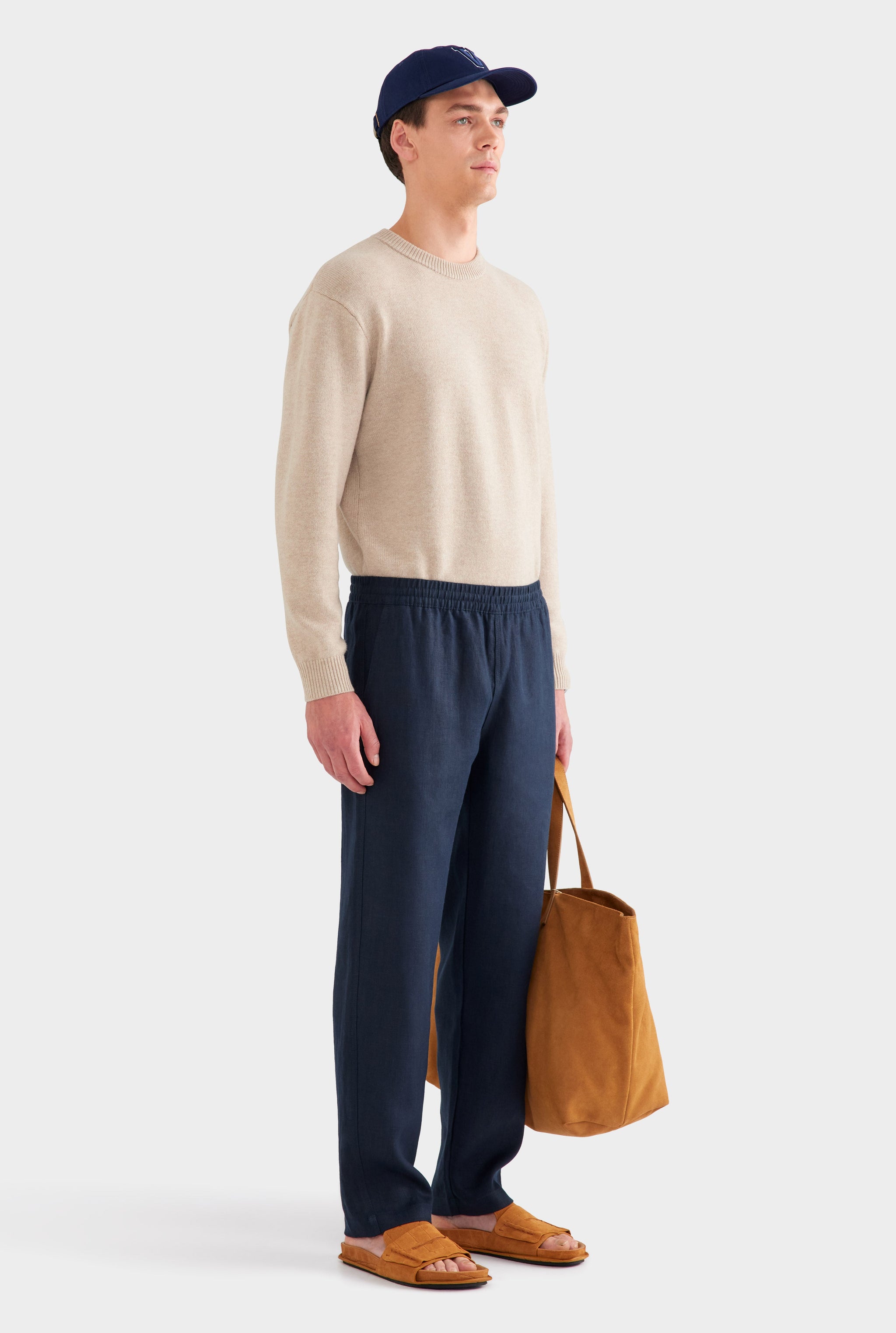 Heavyweight Lounge Pant - Navy