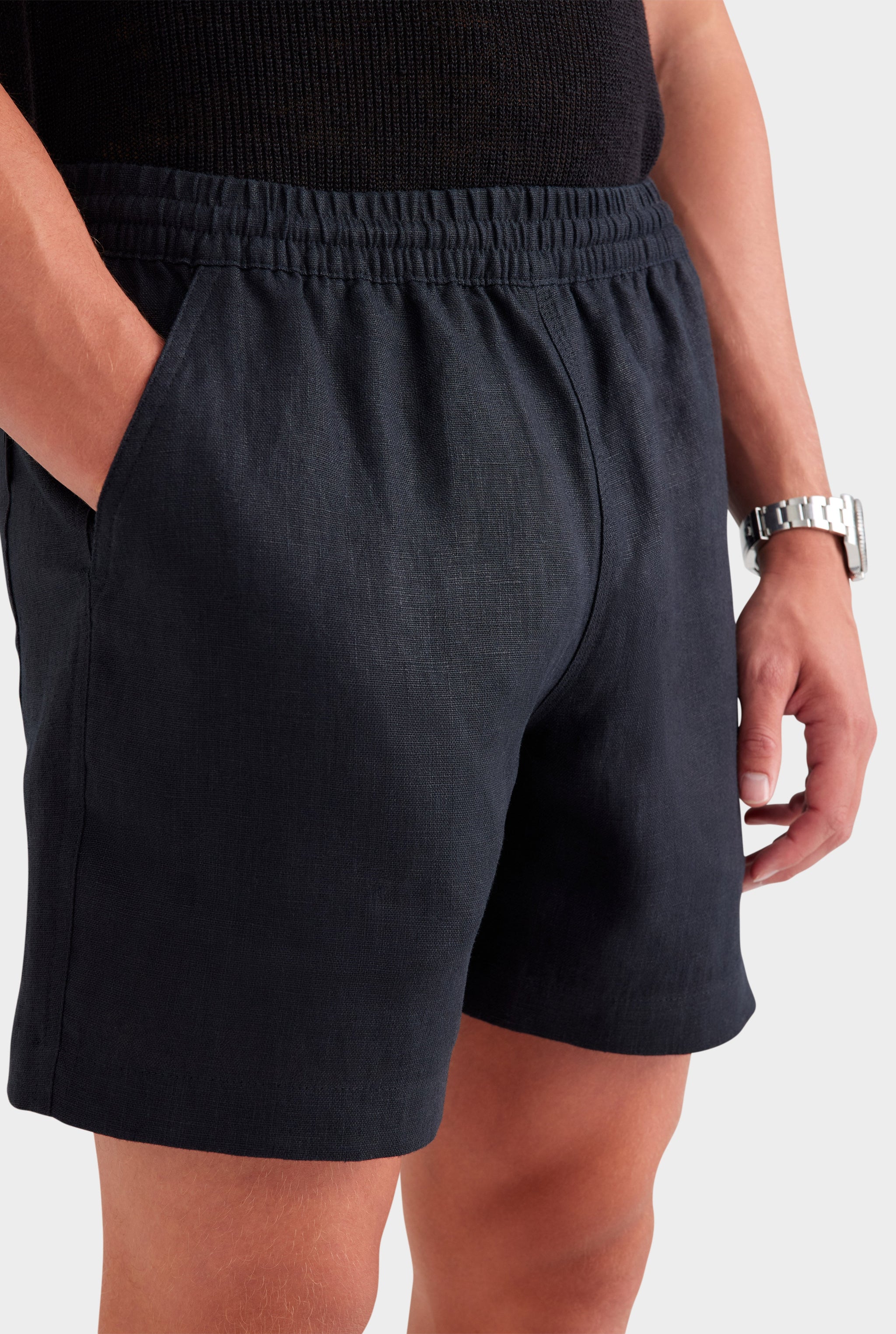 Heavyweight Lounge Short - Black