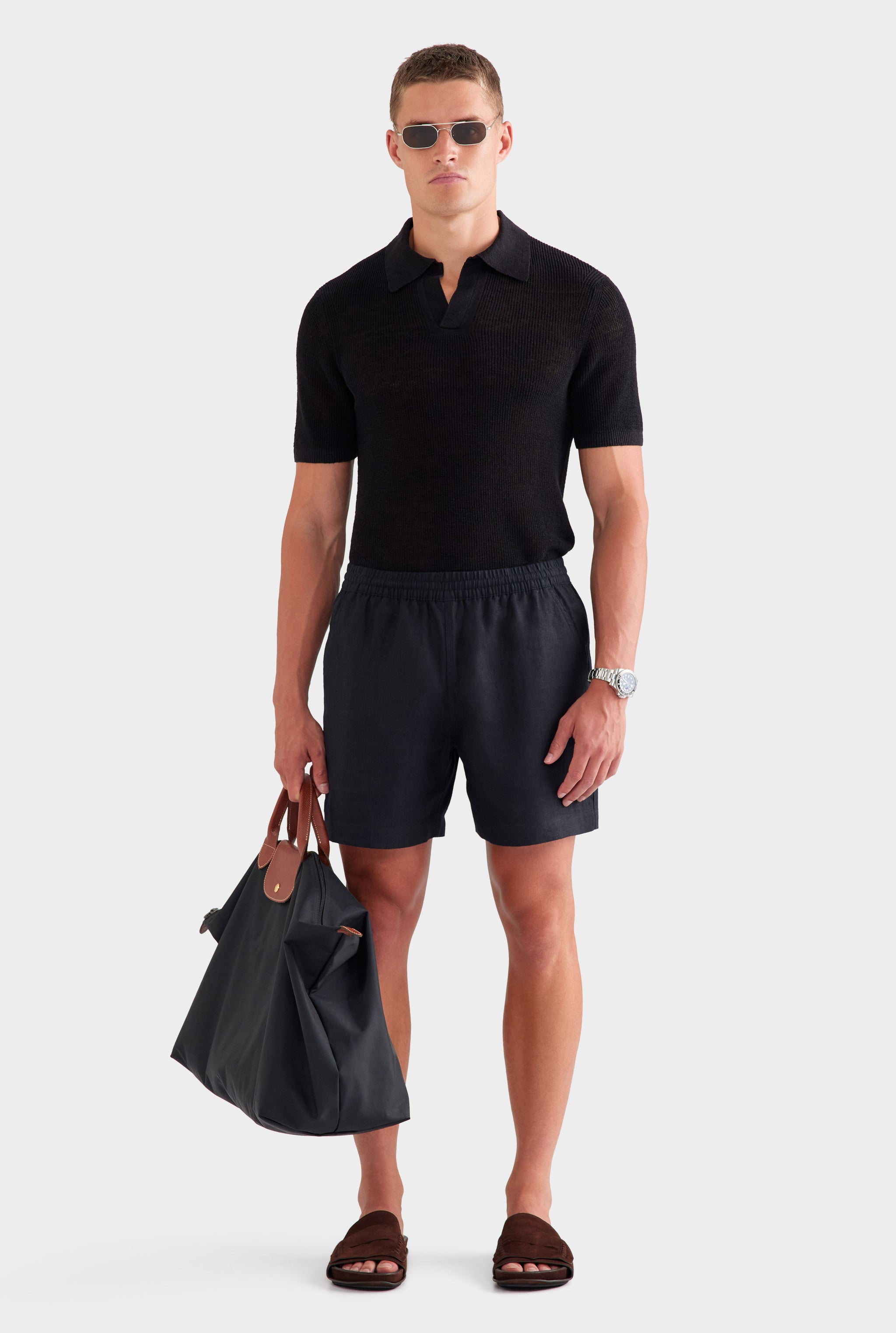 Heavyweight Lounge Short - Black