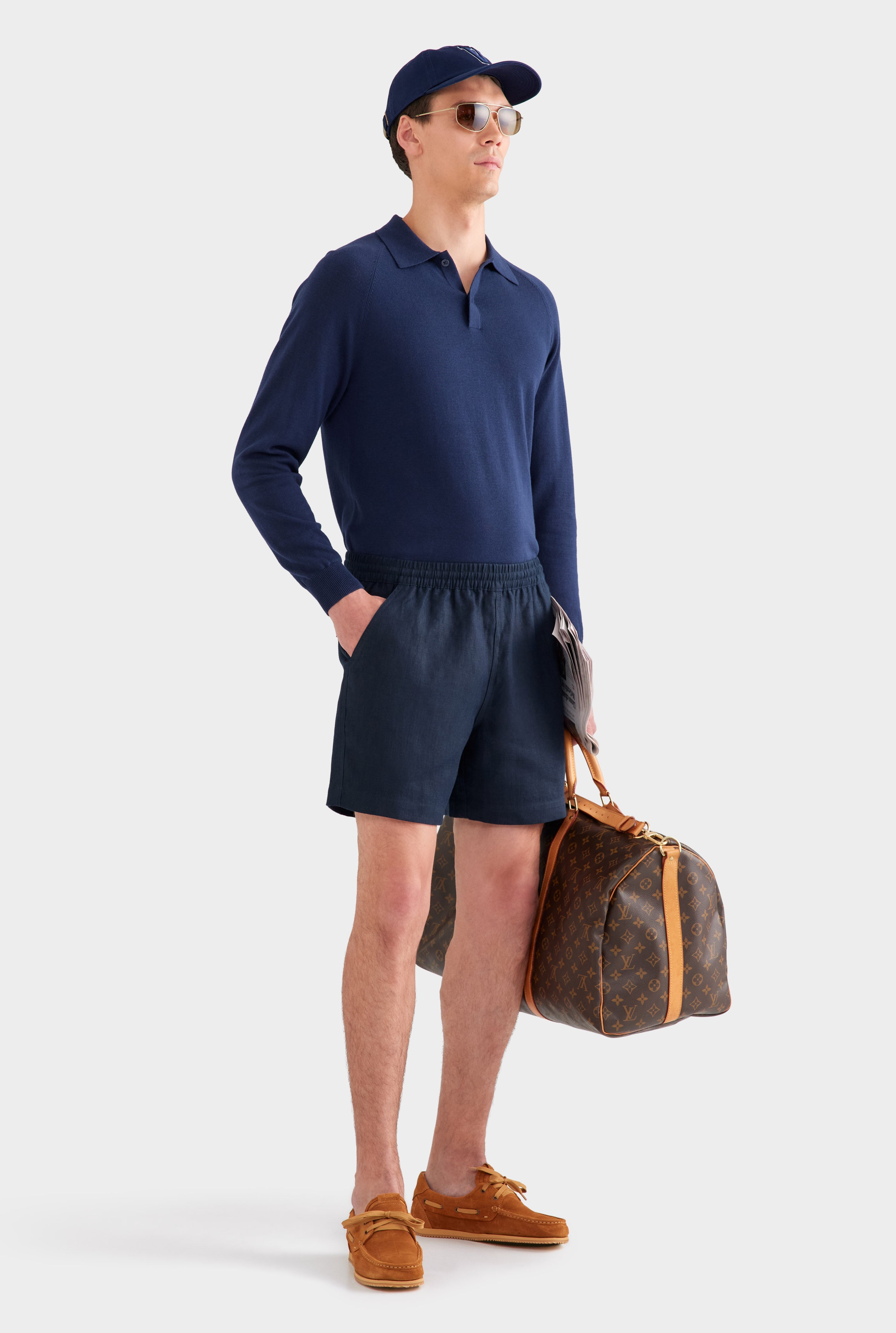 Lounge Short - Navy