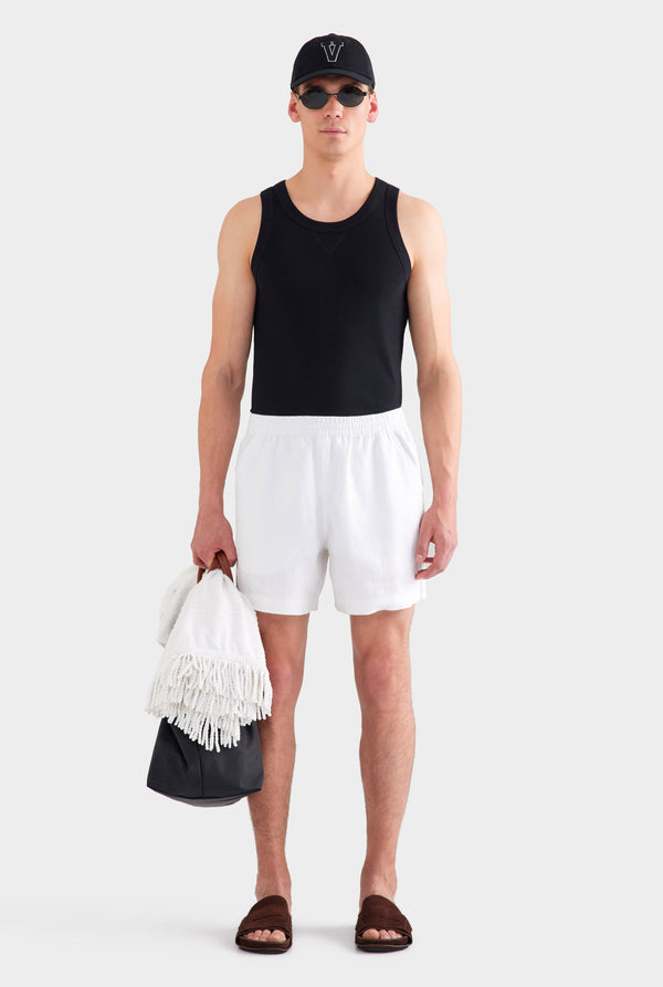 Lounge Short - White