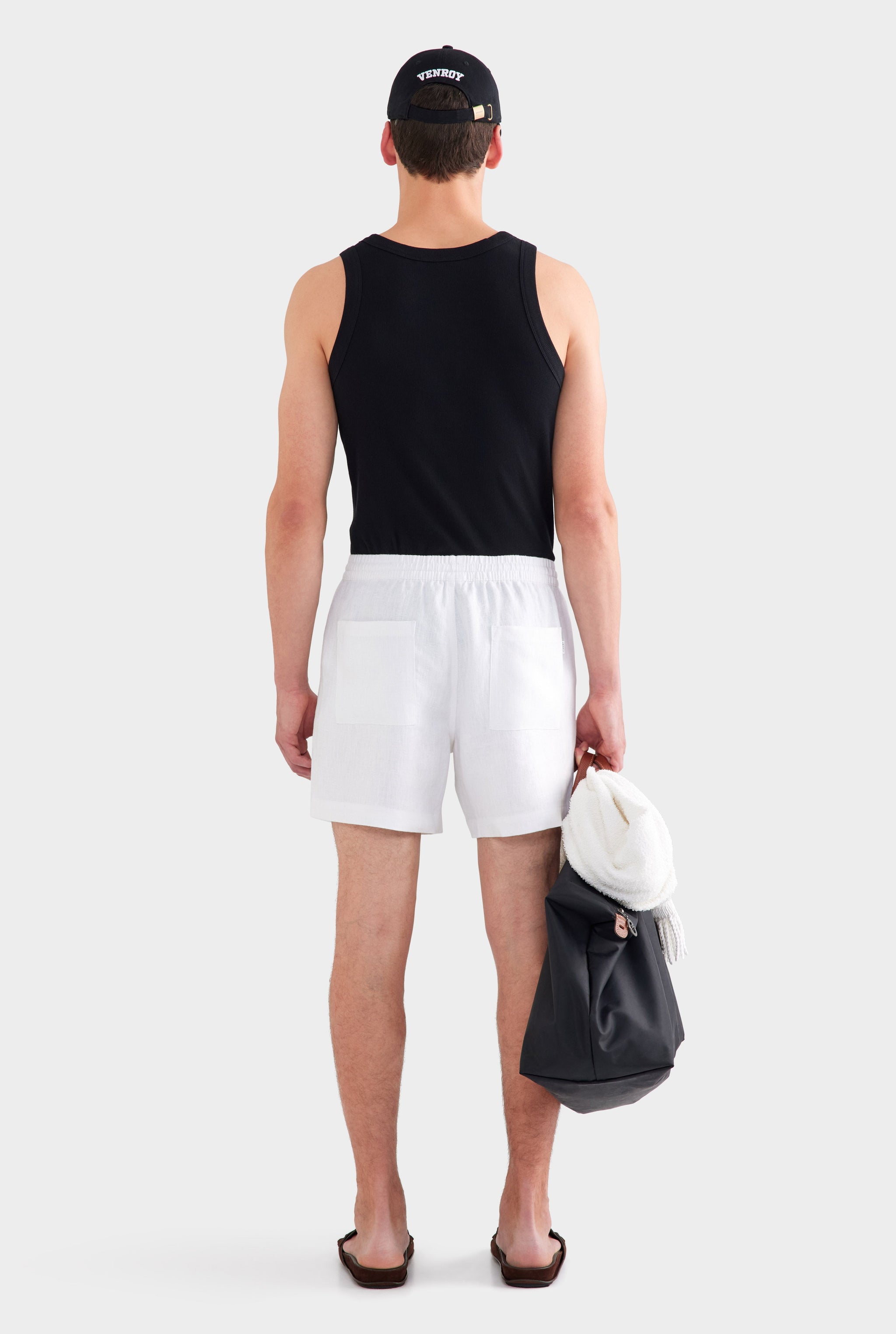 Heavyweight Lounge Short - White