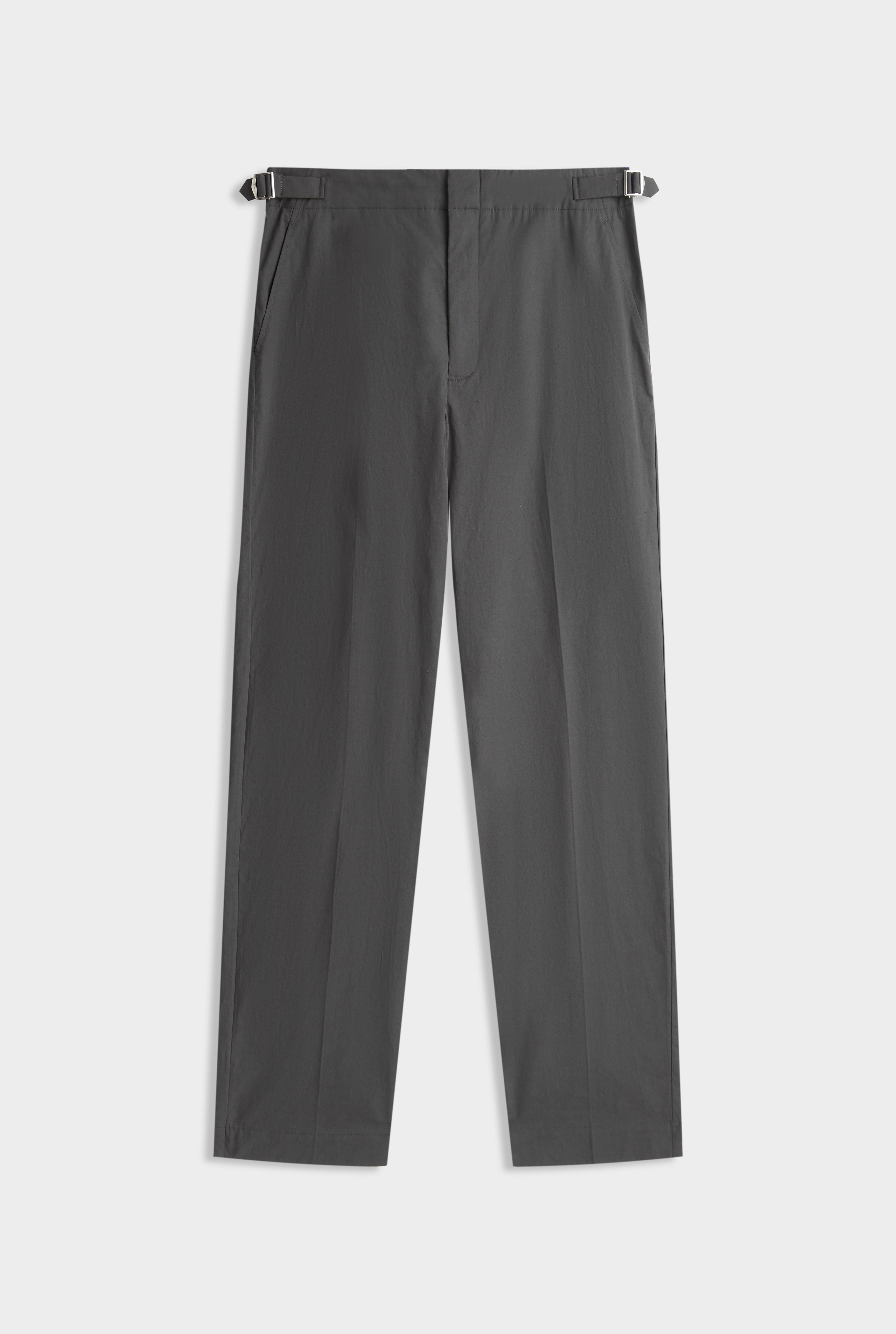 Cotton Suit Trouser - Dark Slate