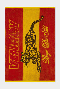 Venroy Rio Beach Towel - Red/Yellow Beijo Do Sol