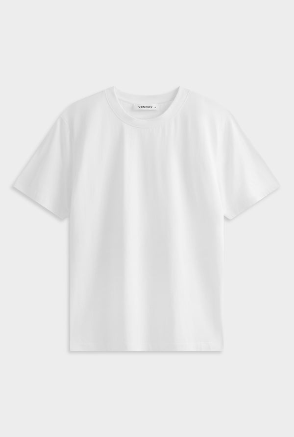 Lightweight Cotton T-Shirt - White
