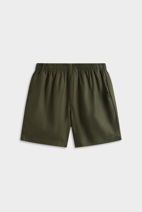 Tencel Lounge Short - Olive
