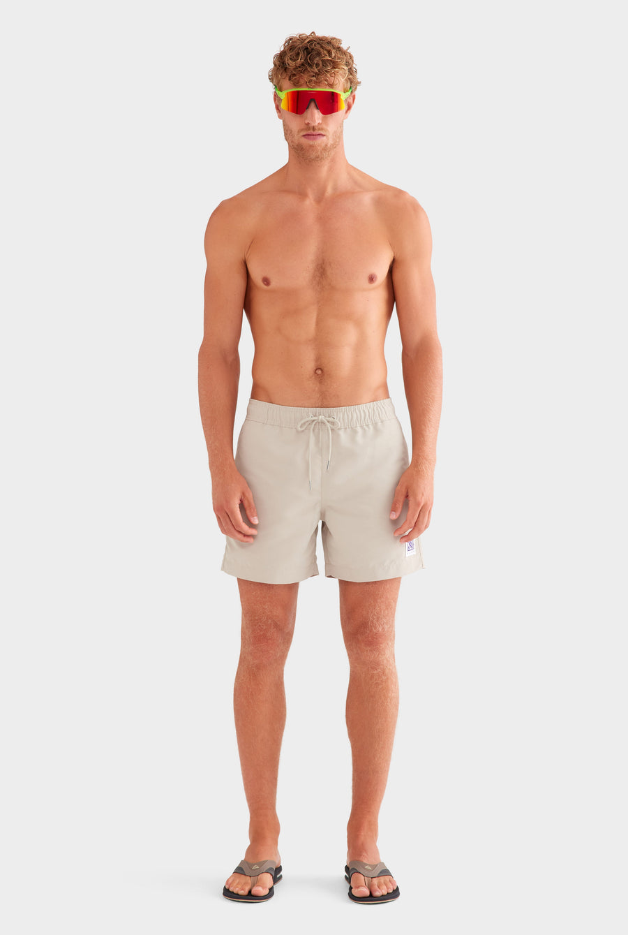 Ripstop Swim Short - Taupe