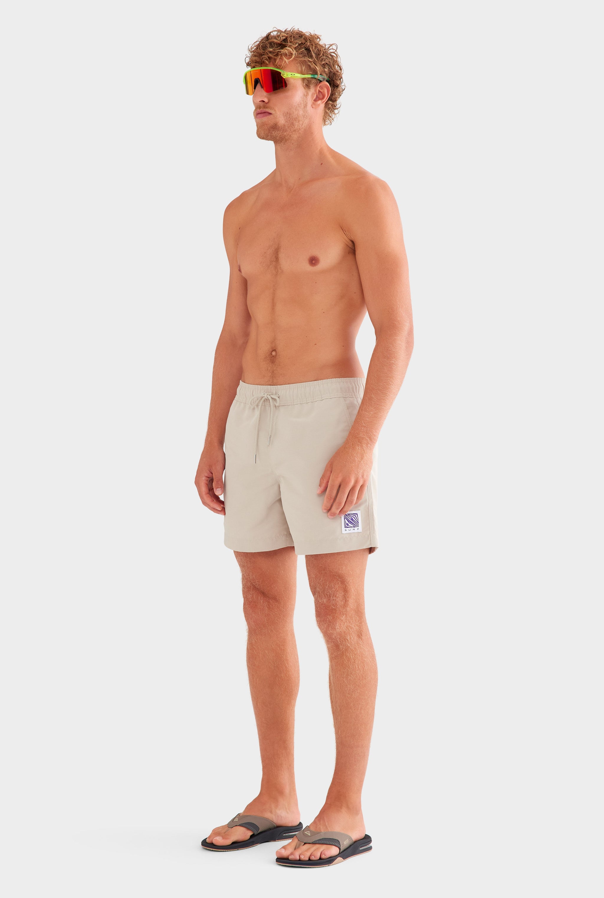 Ripstop Swim Short - Taupe