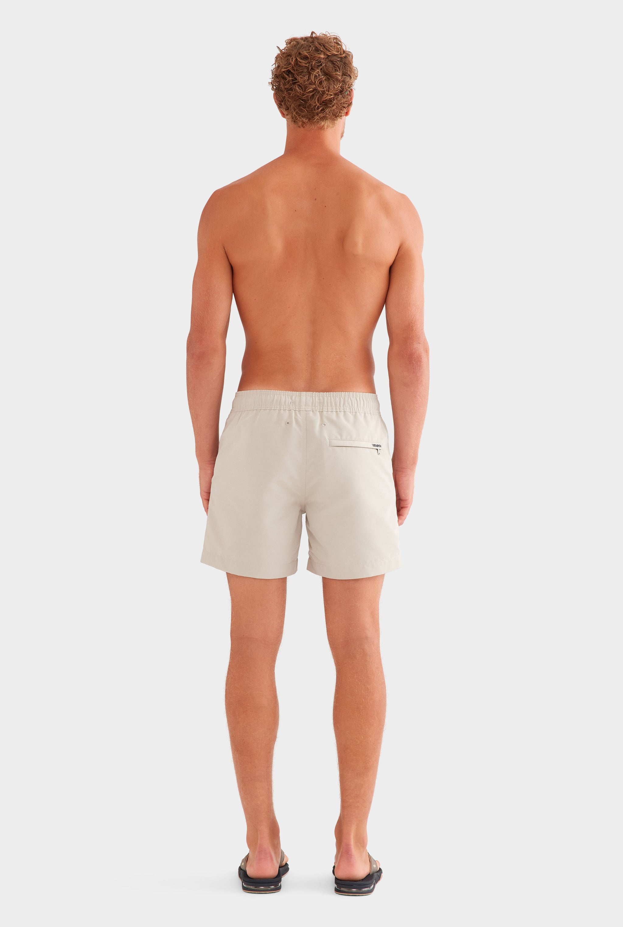 Ripstop Swim Short - Taupe