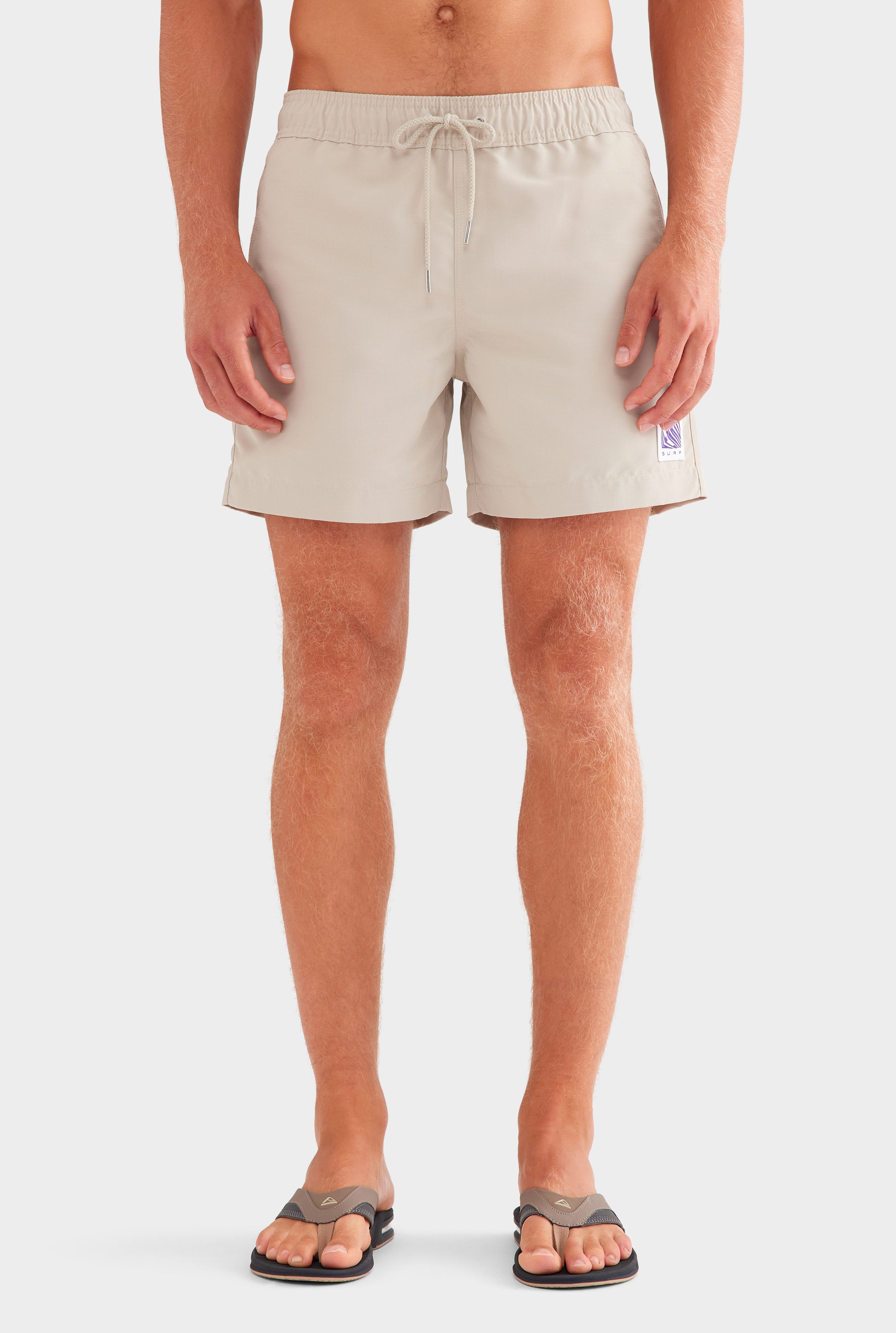 Ripstop Swim Short - Taupe