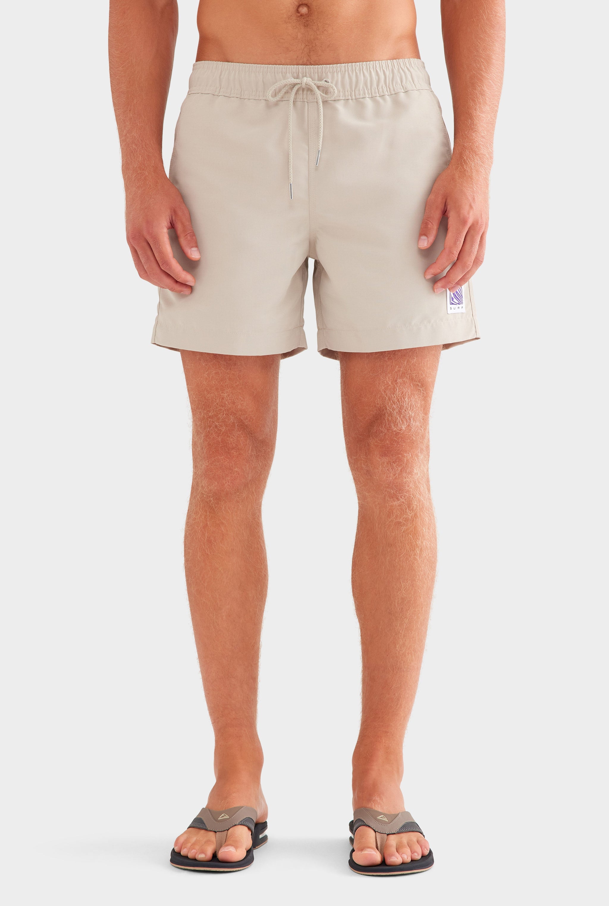 Ripstop Swim Short - Taupe