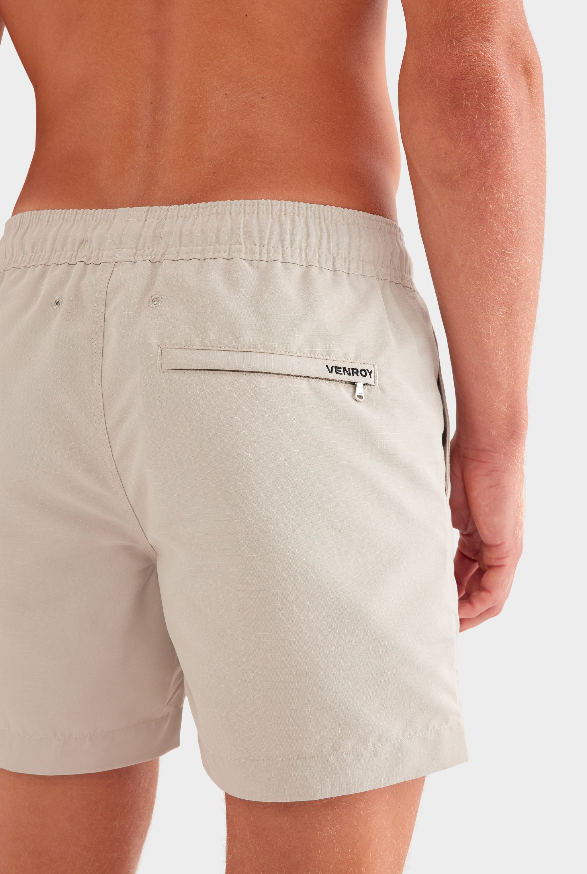 Ripstop Swim Short - Taupe