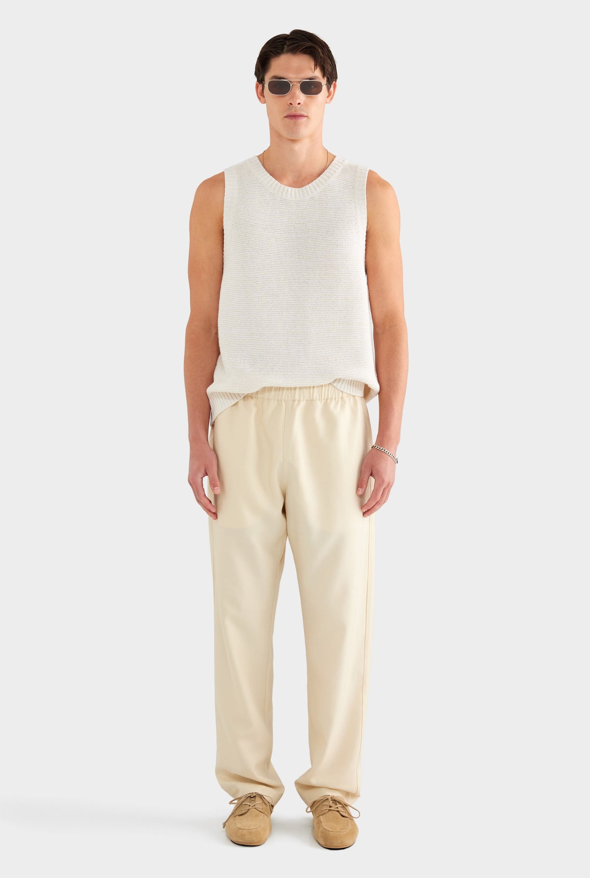 Tencel Lounge Chino - Angora
