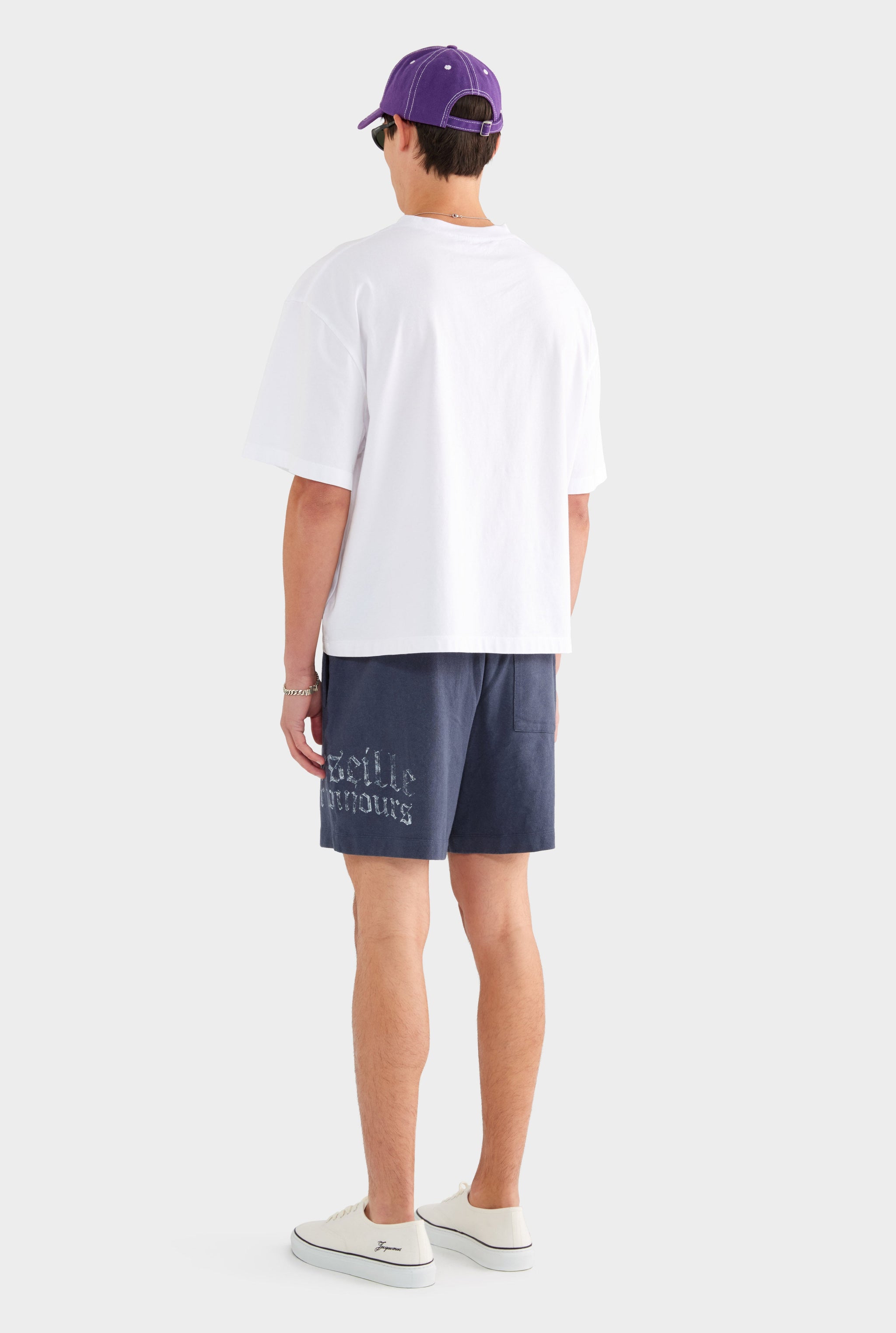 Lightweight Jersey Track Short - Navy