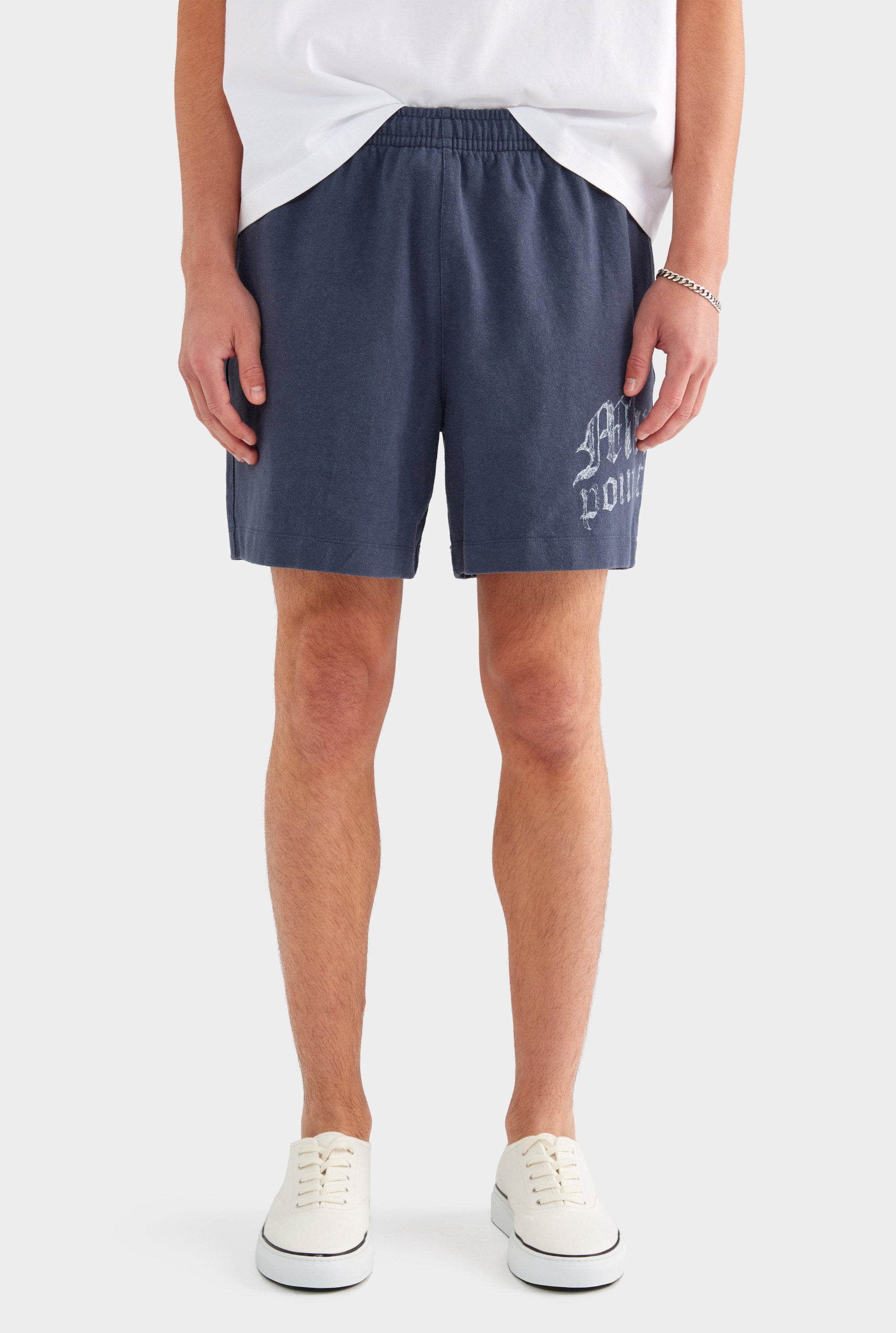 Lightweight Jersey Track Short - Navy