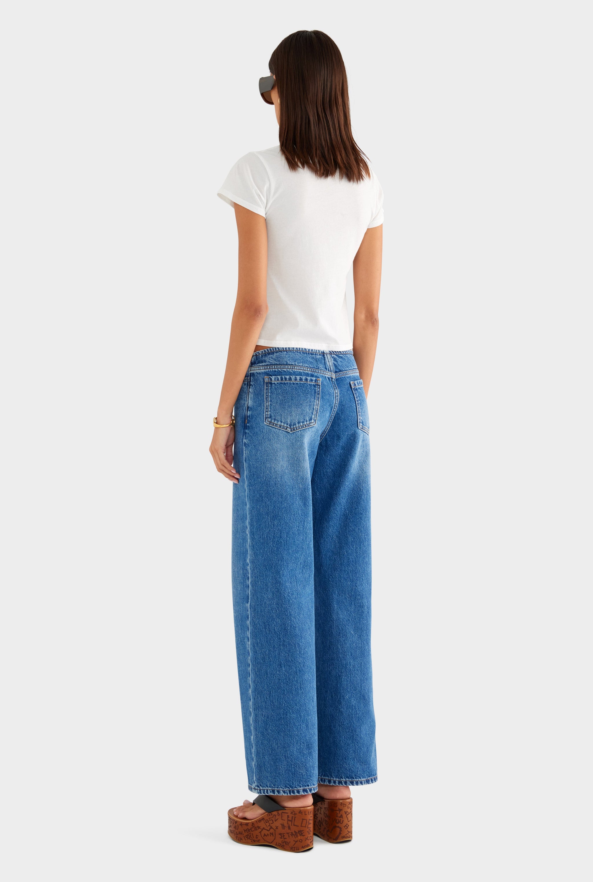 Low Rise Jean - Mid Indigo