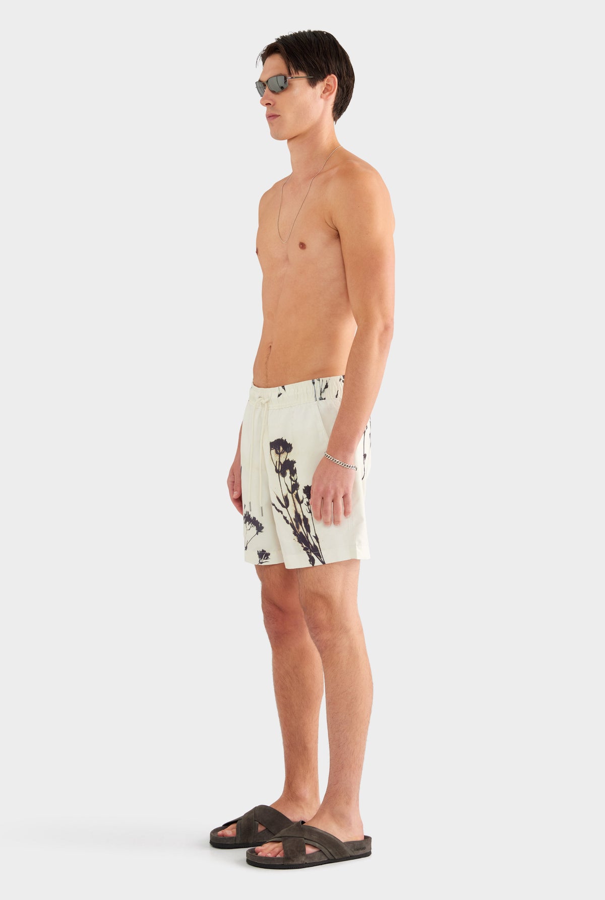 Printed Swim Short - Marseille Dried Floral