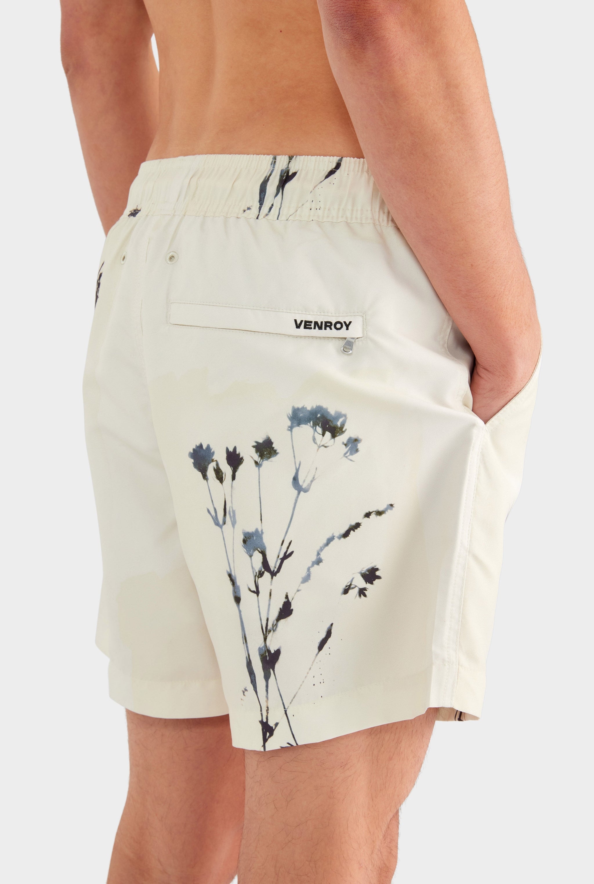 Printed Swim Short - Marseille Dried Floral