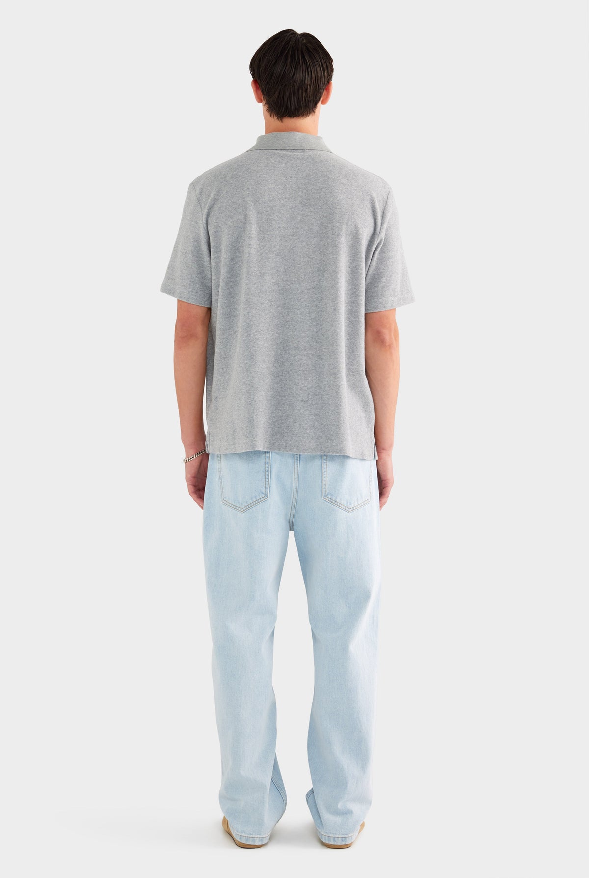 Terry Polo - Grey Marl