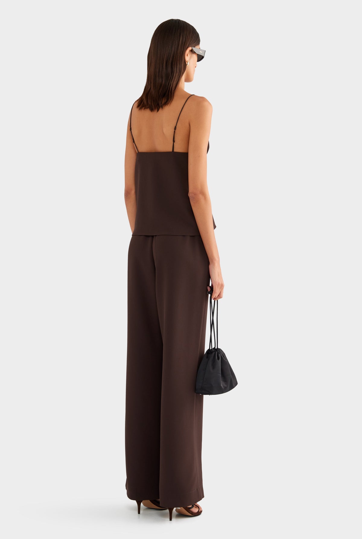 Underwire Cami Top - Dark Chocolate