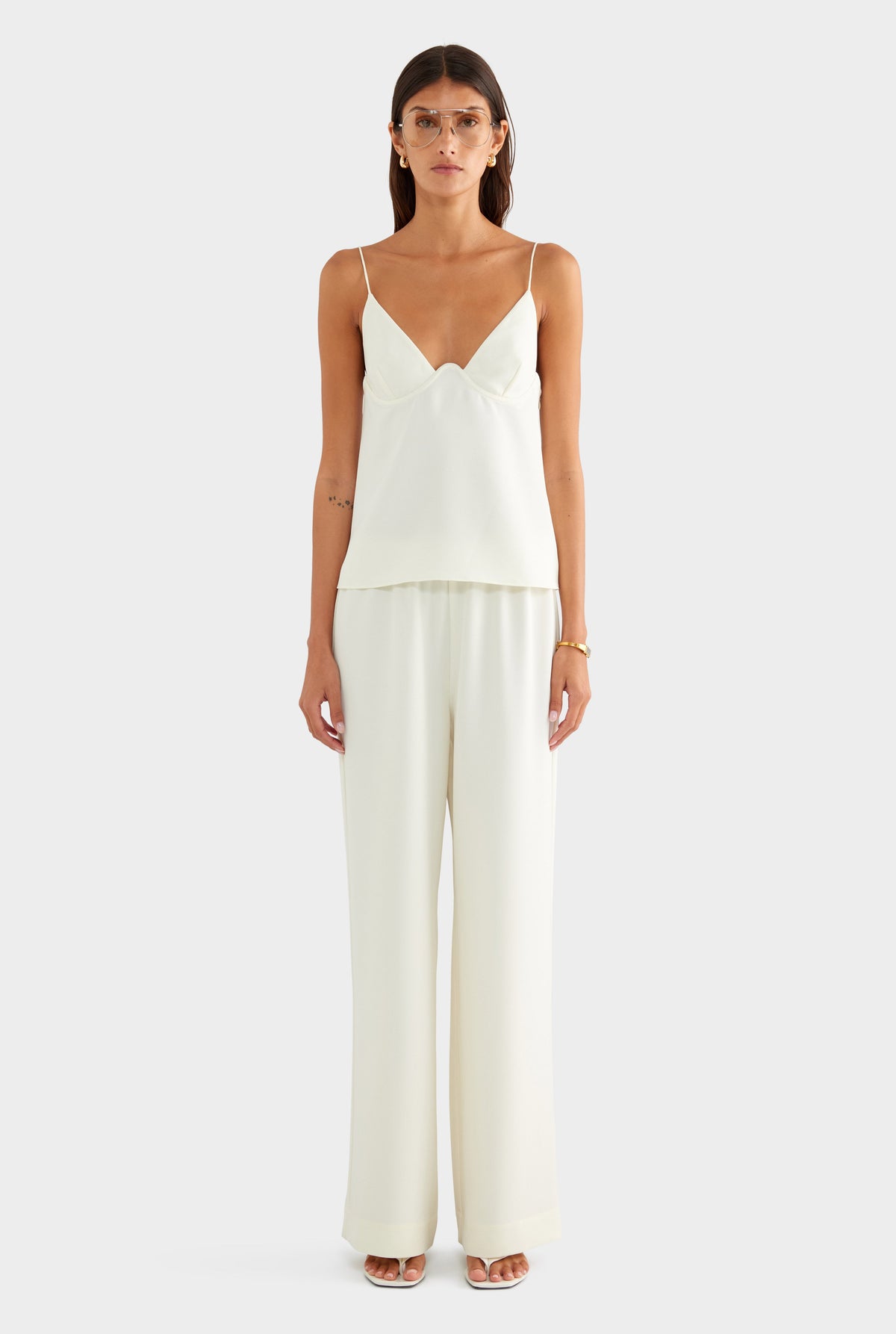 Underwire Cami Top - Off White