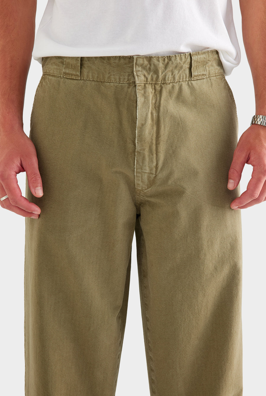 Ripstop Cargo Pant - Dried Herb [[AU_MEDIA:gid://shopify/MediaImage/27763210780759]]