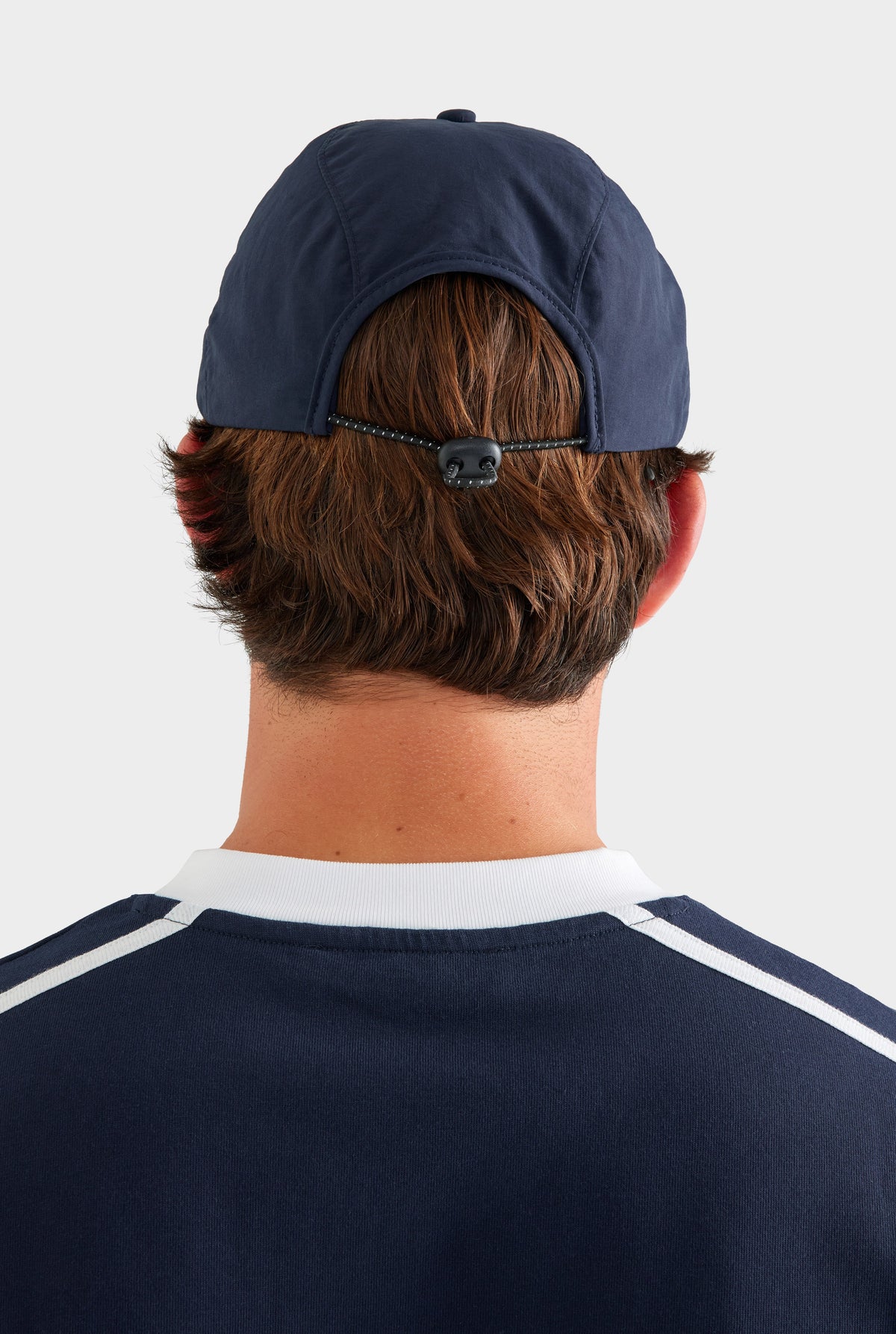 Nylon Sports Cap - Navy [[AU_MEDIA:gid://shopify/MediaImage/27957361410135]]