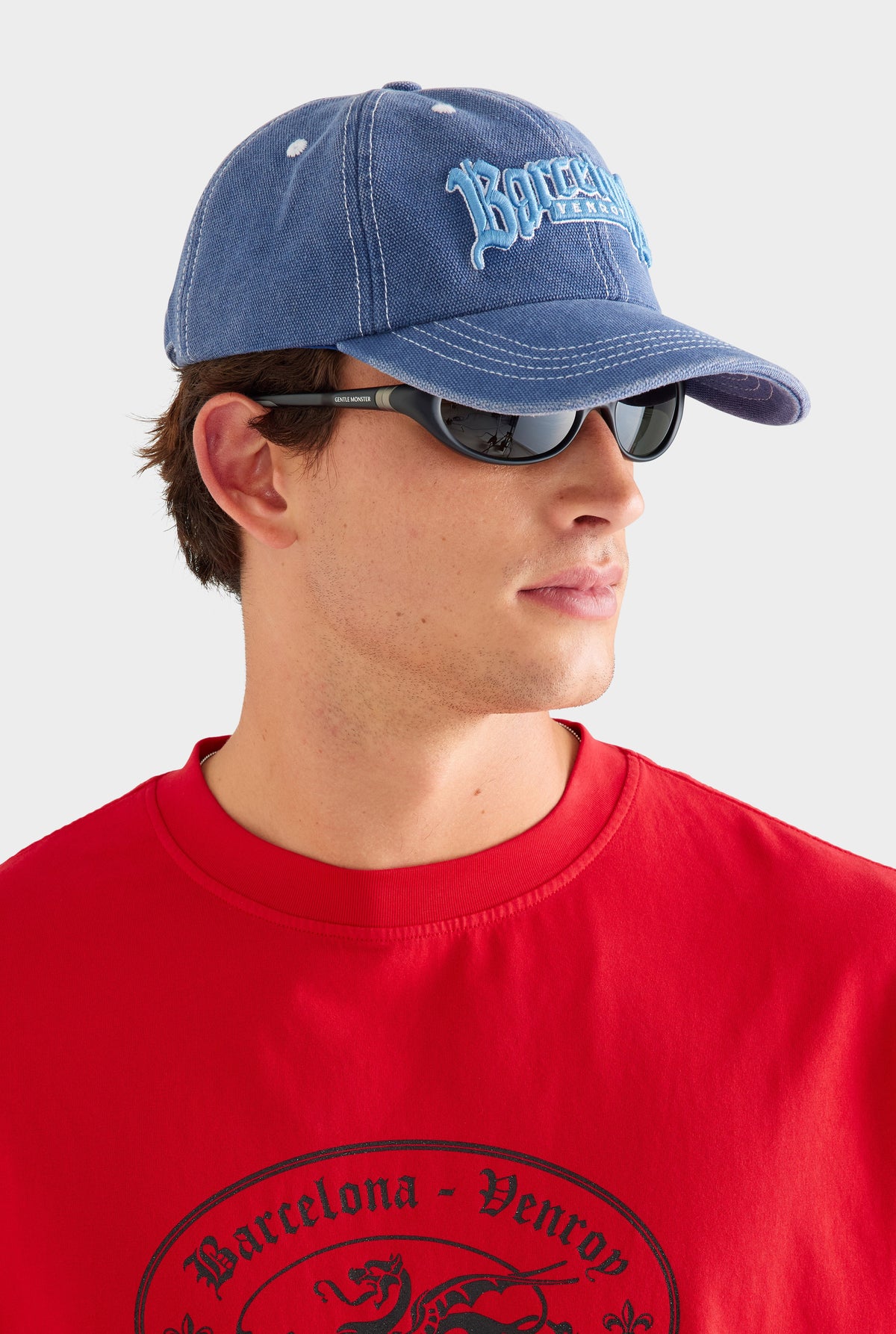 Barcelona Washed Canvas Cap - Washed Blue [[AU_MEDIA:gid://shopify/MediaImage/27957488779351]]