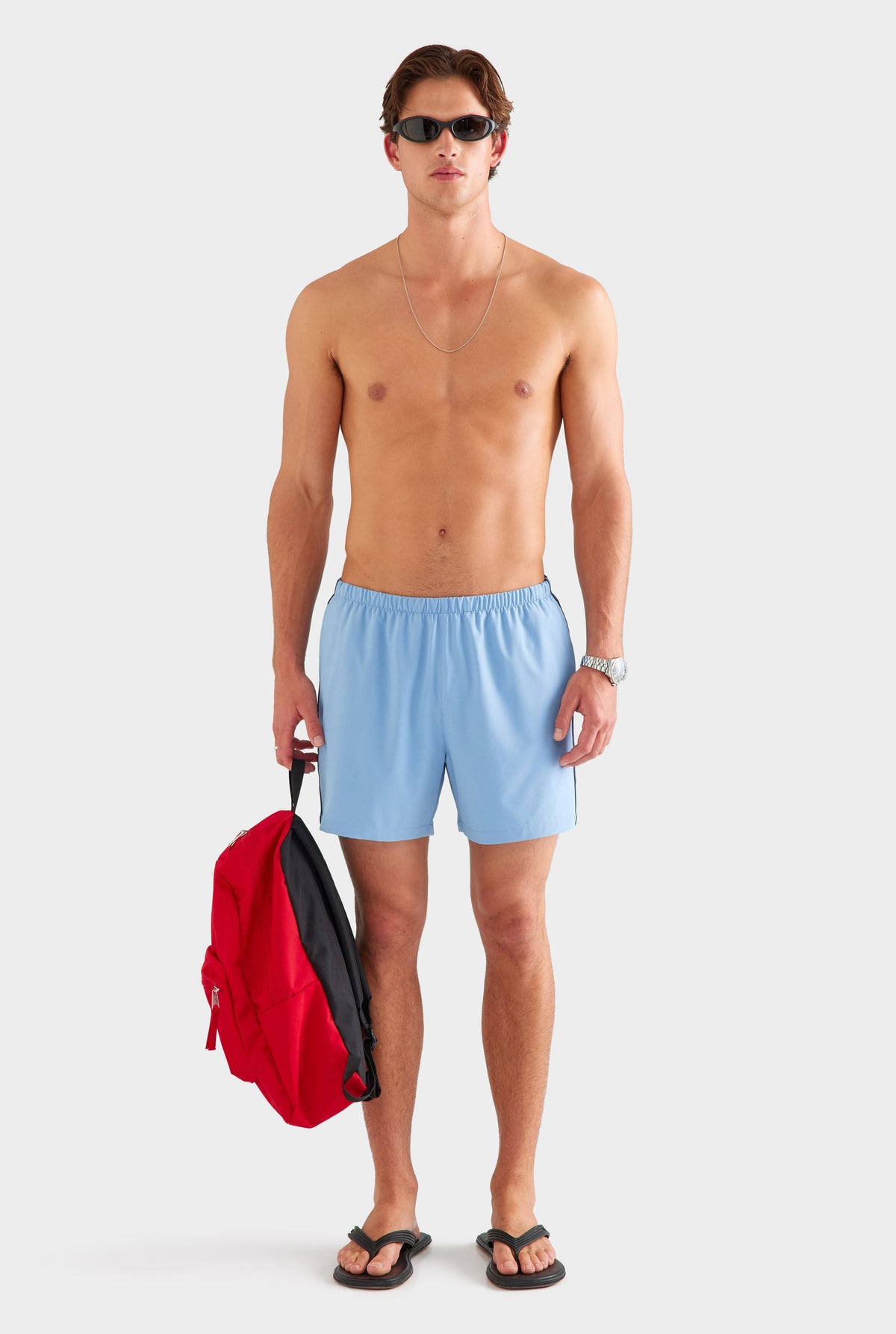 Ripstop Swim Short - Dusk Blue [[AU_MEDIA:gid://shopify/MediaImage/27759717089367]]