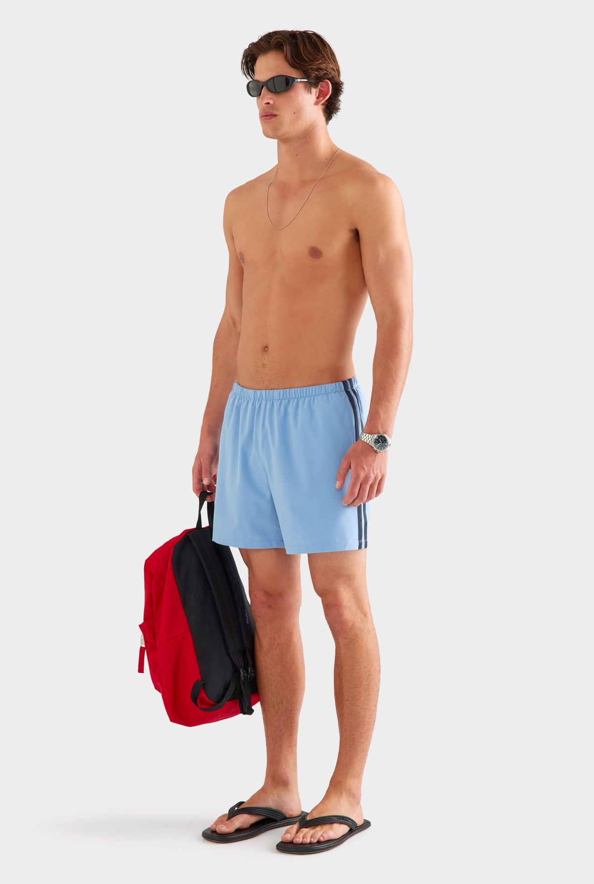 Ripstop Swim Short - Dusk Blue [[AU_MEDIA:gid://shopify/MediaImage/27759717613655]]