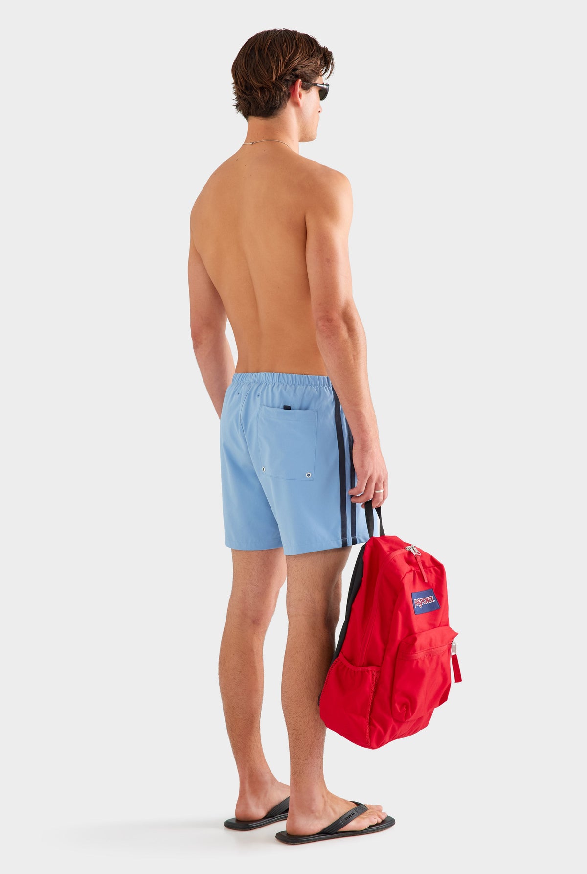 Ripstop Swim Short - Dusk Blue [[AU_MEDIA:gid://shopify/MediaImage/27759719252055]]