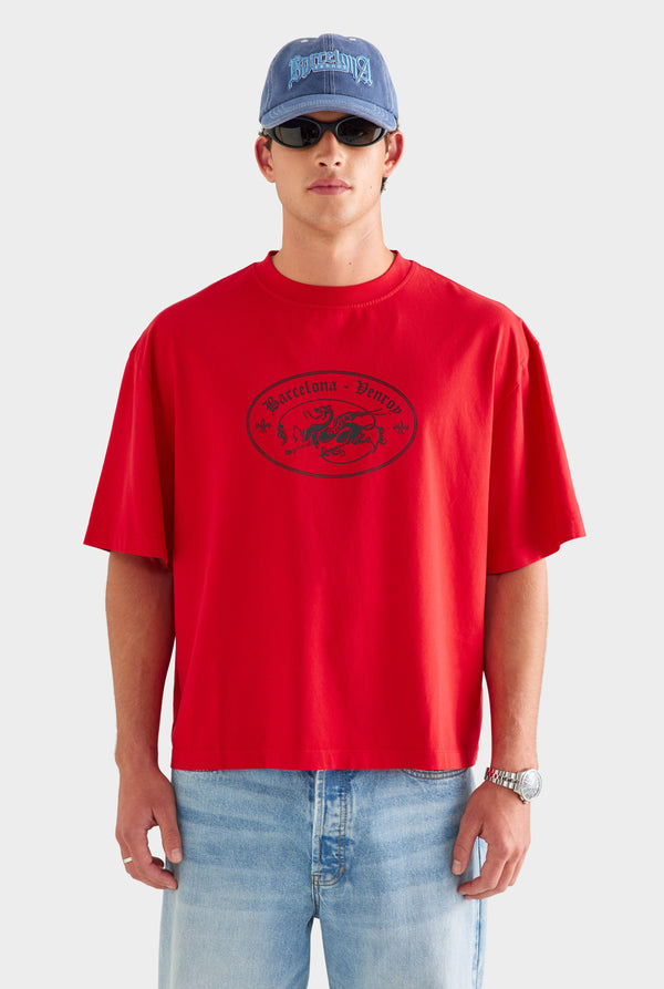 Oversized T Shirt - Catalan Red Dragon [[AU_MEDIA:gid://shopify/MediaImage/27759730753623]]