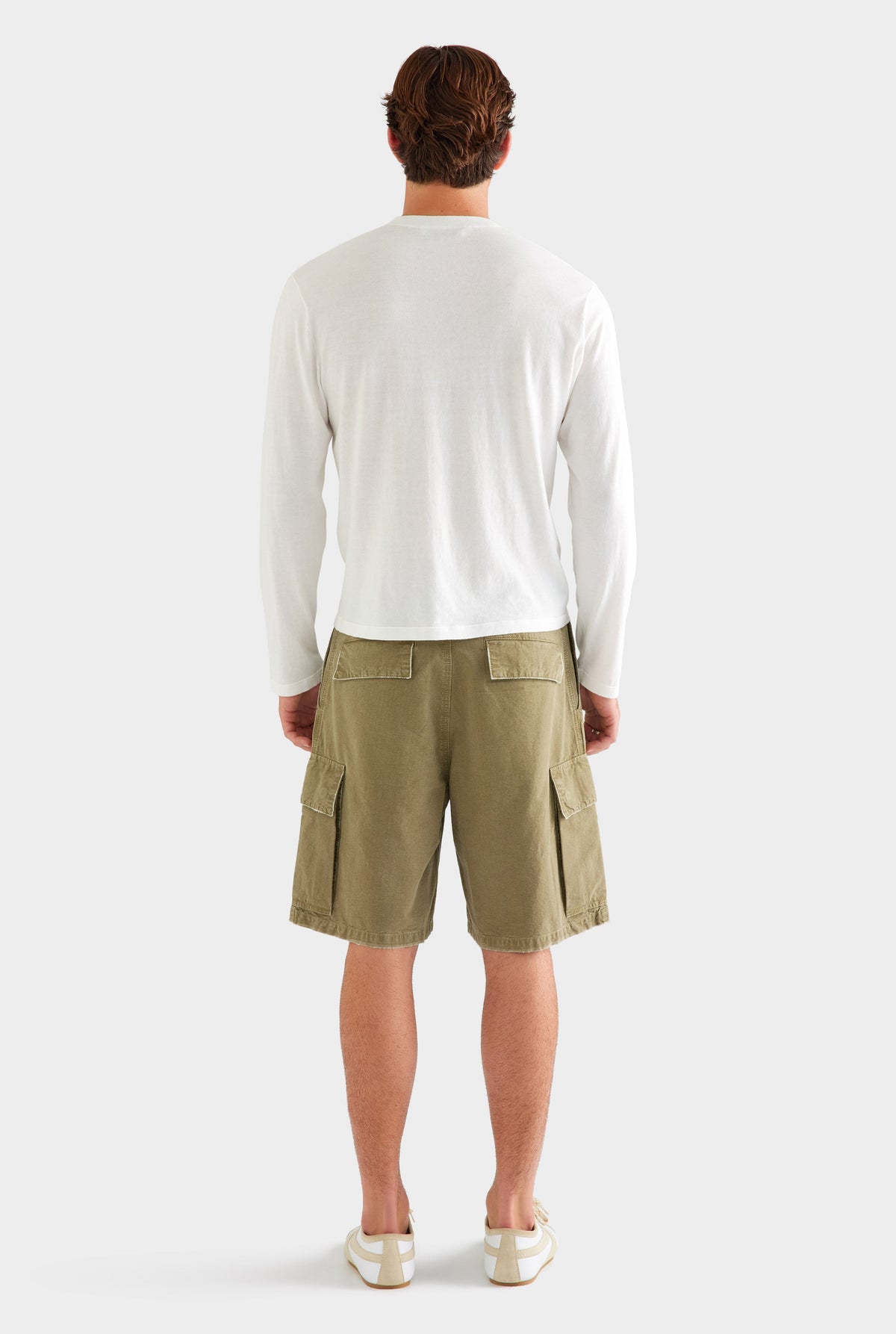Ripstop Cargo Short - Dried Herb [[AU_MEDIA:gid://shopify/MediaImage/27759806873687]]