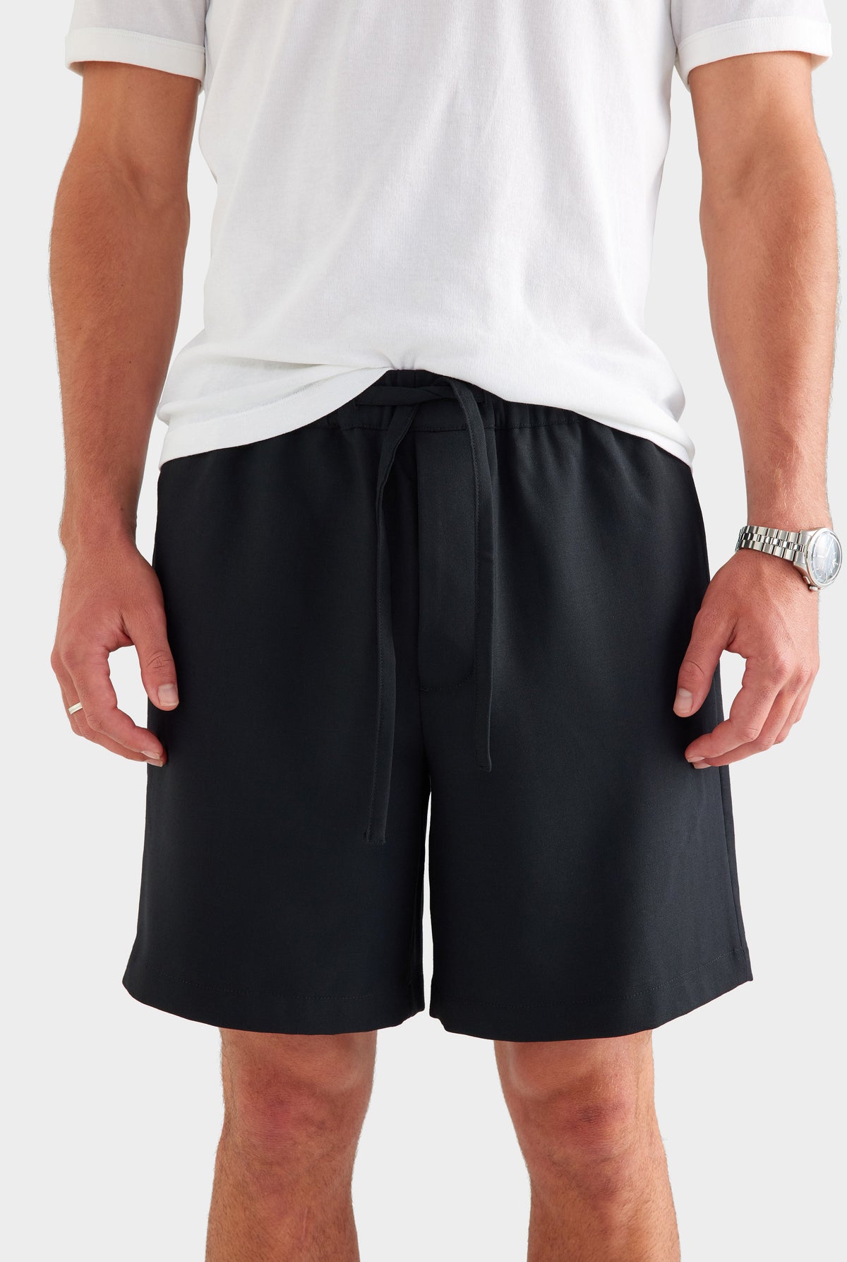 Wool Short - Black [[AU_MEDIA:gid://shopify/MediaImage/27759813656663]]
