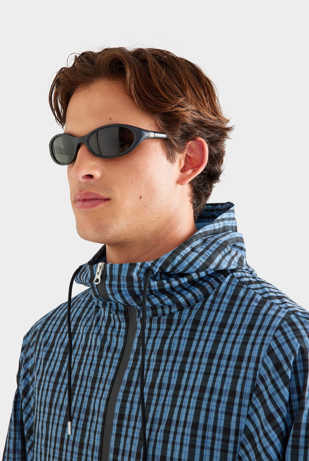 Check Hooded Windbreaker - Blue Check [[AU_MEDIA:gid://shopify/MediaImage/27759829876823]]