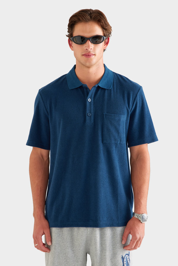 Terry Polo - Navy [[AU_MEDIA:gid://shopify/MediaImage/27955582238807]]